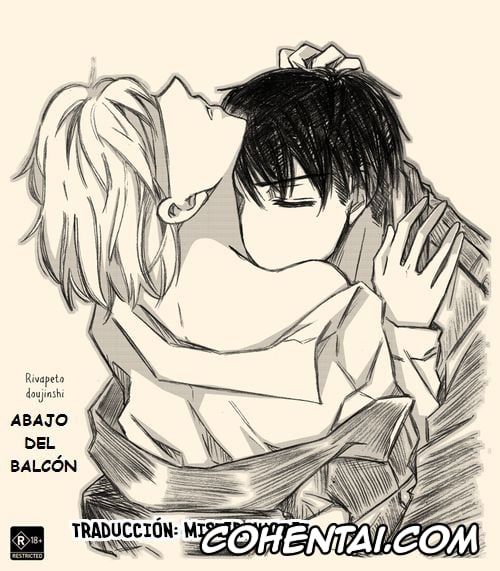 Shingeki No Kyojin | Attack On Titan xxx, Levi Ackerman xxx, Petra Ral xxx, Rivetra Doujinshi Levi x Petra «Debajo del Balcón» (Shingeki no Kyojin), pagina 1