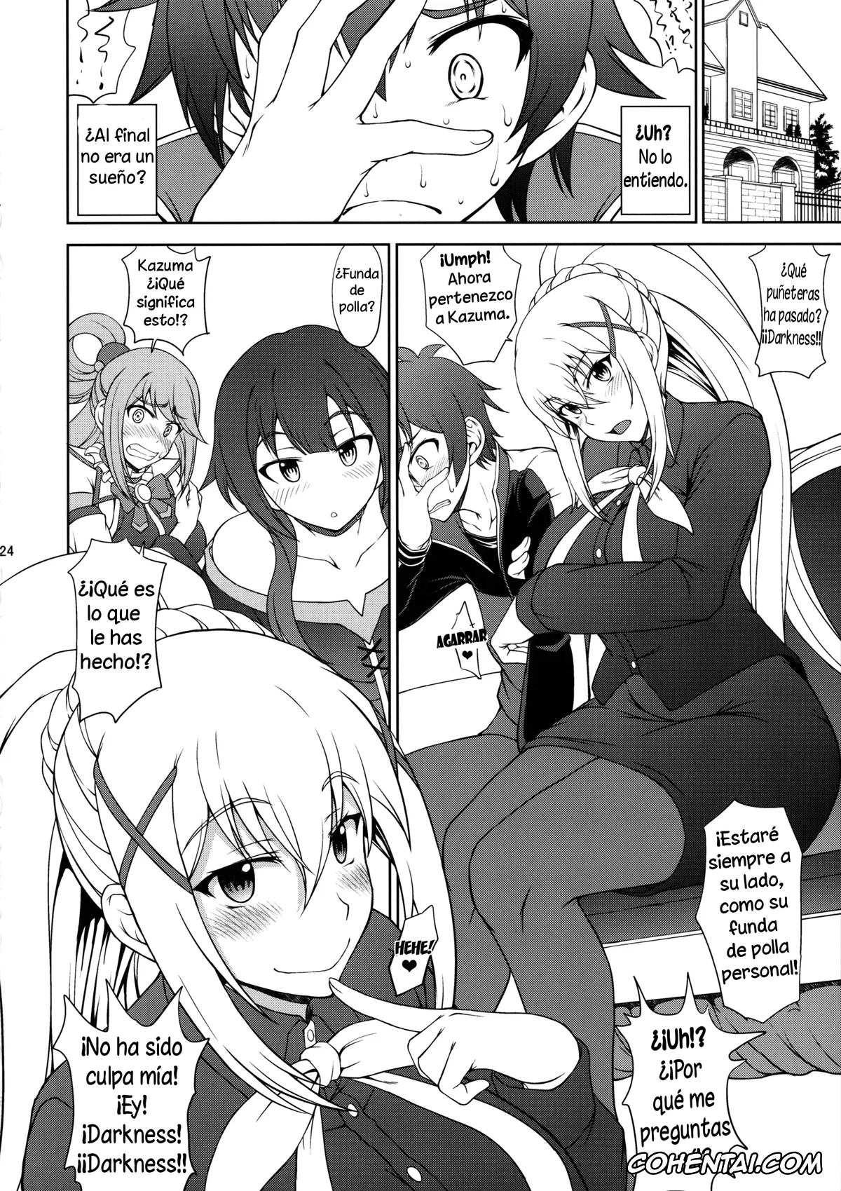 Kono Subarashii Sekai ni Syukufuku o! porno, Darkness | Lalatina Ford Dustiness porno, Kazuma Satou porno, Kono Kuruizaku Junketsu Ni Indou Wo! (Kono Subarashii Sekai ni Syukufuku o!), pagina 23