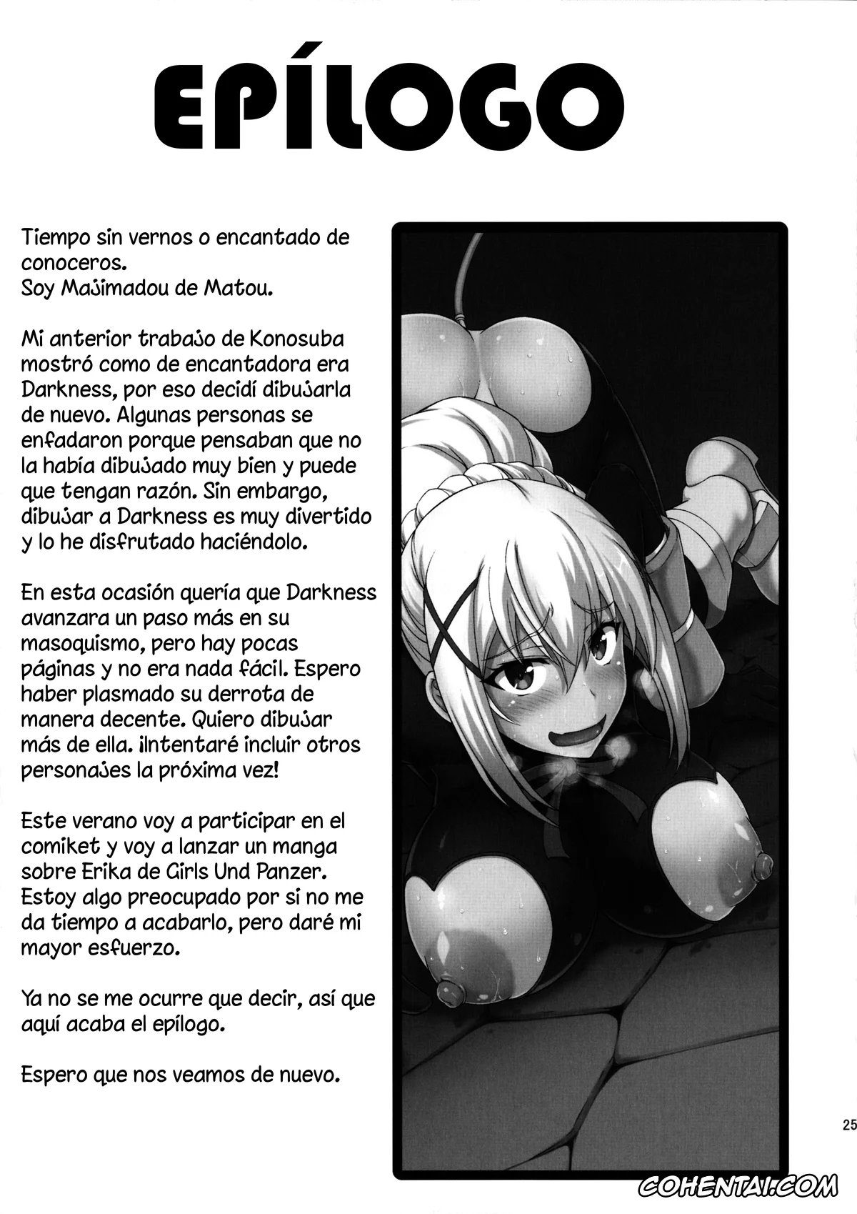 Kono Subarashii Sekai ni Syukufuku o! hentai, Darkness | Lalatina Ford Dustiness hentai, Kazuma Satou hentai, Kono Kuruizaku Junketsu Ni Indou Wo! (Kono Subarashii Sekai ni Syukufuku o!), pagina 24