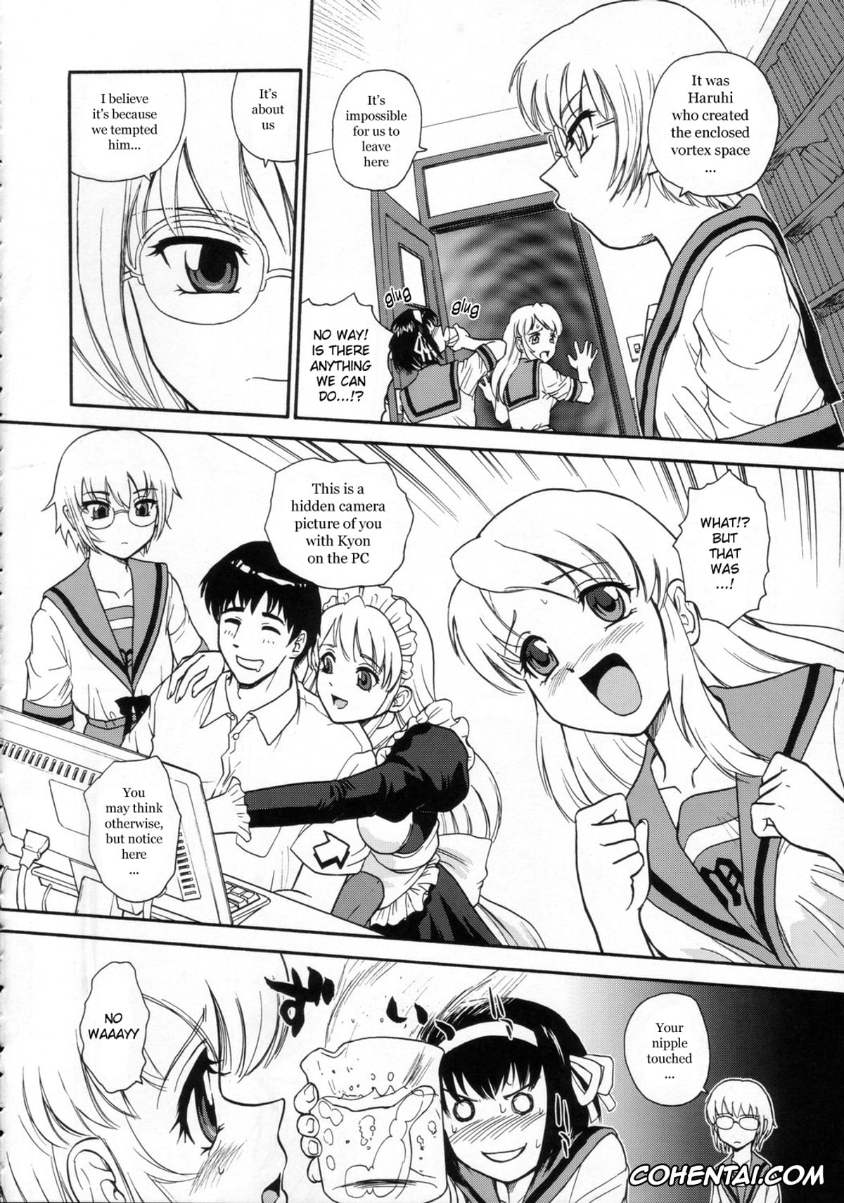 The Melancholy Of Haruhi Suzumiya | Suzumiya Haruhi No Yuuutsu porno, Haruhi Suzumiya porno, Mikuru Asahina porno, Yuki Nagato porno, Asahina Mikuru no Milk (The Melancholy of Haruhi Suzumiya), pagina 5