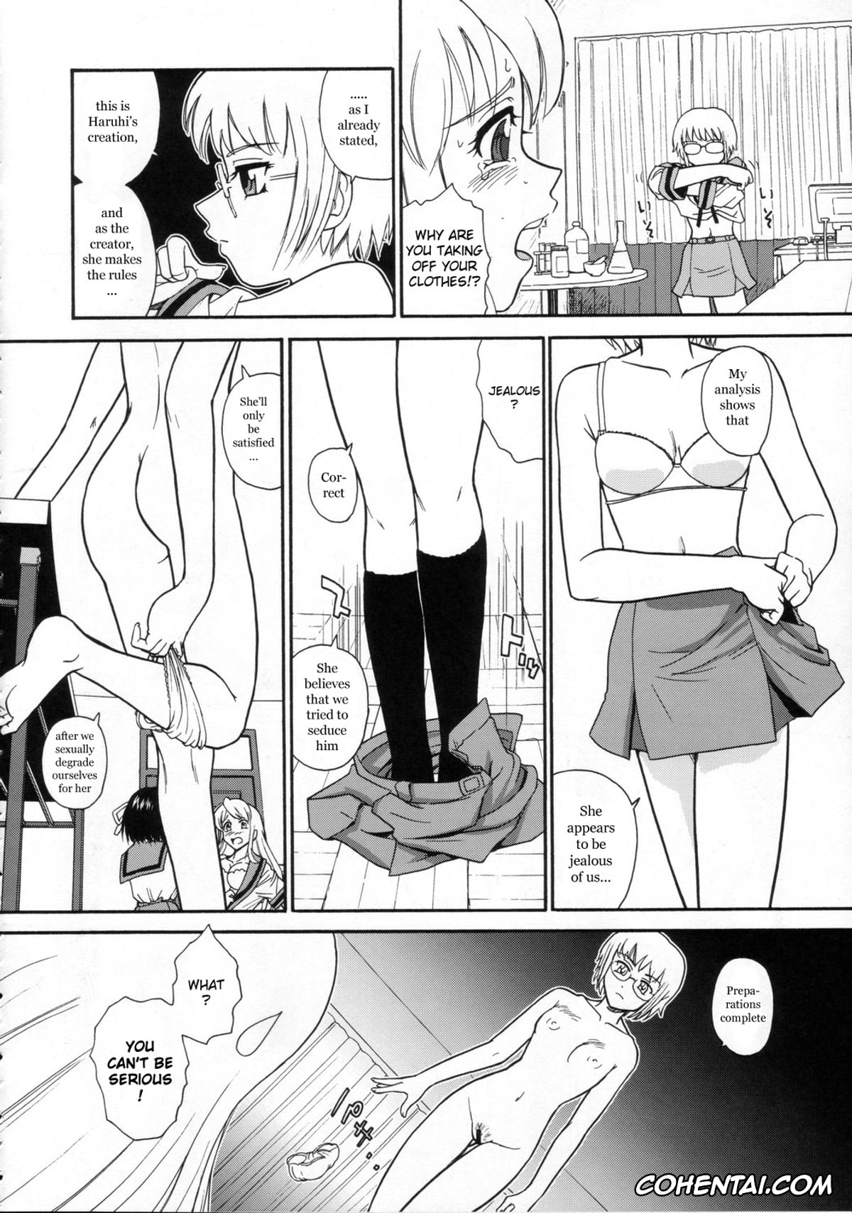 The Melancholy Of Haruhi Suzumiya | Suzumiya Haruhi No Yuuutsu xxx, Haruhi Suzumiya xxx, Mikuru Asahina xxx, Yuki Nagato xxx, Asahina Mikuru no Milk (The Melancholy of Haruhi Suzumiya), pagina 7
