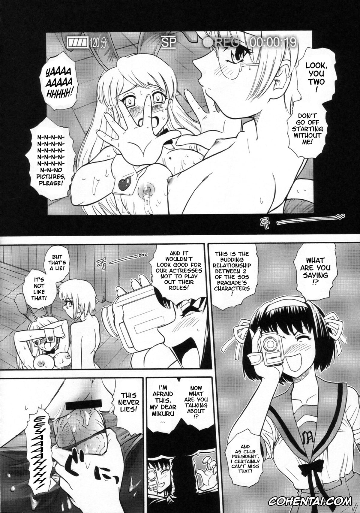 The Melancholy Of Haruhi Suzumiya | Suzumiya Haruhi No Yuuutsu xxx, Haruhi Suzumiya xxx, Mikuru Asahina xxx, Yuki Nagato xxx, Asahina Mikuru no Milk (The Melancholy of Haruhi Suzumiya), pagina 19