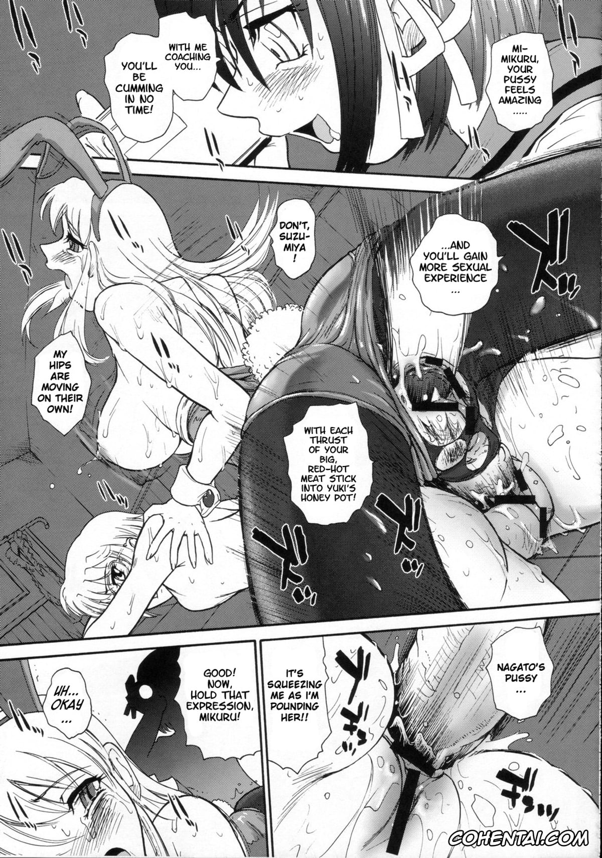The Melancholy Of Haruhi Suzumiya | Suzumiya Haruhi No Yuuutsu xxx, Haruhi Suzumiya xxx, Mikuru Asahina xxx, Yuki Nagato xxx, Asahina Mikuru no Milk (The Melancholy of Haruhi Suzumiya), pagina 22