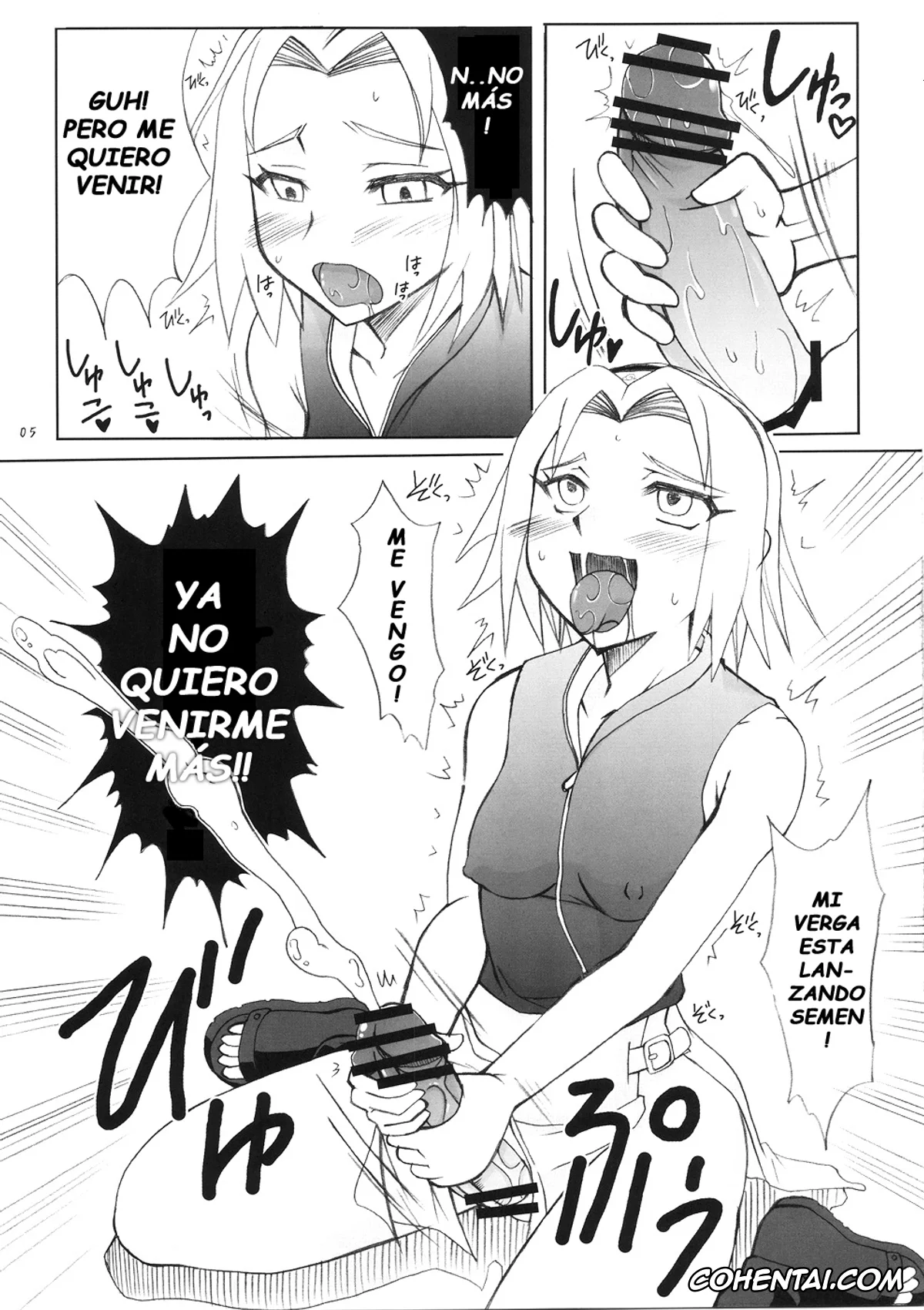 NARUTO porno, Ino Yamanaka porno, Sakura Haruno porno, Futanari Kokoro Tenshin (Naruto), pagina 5
