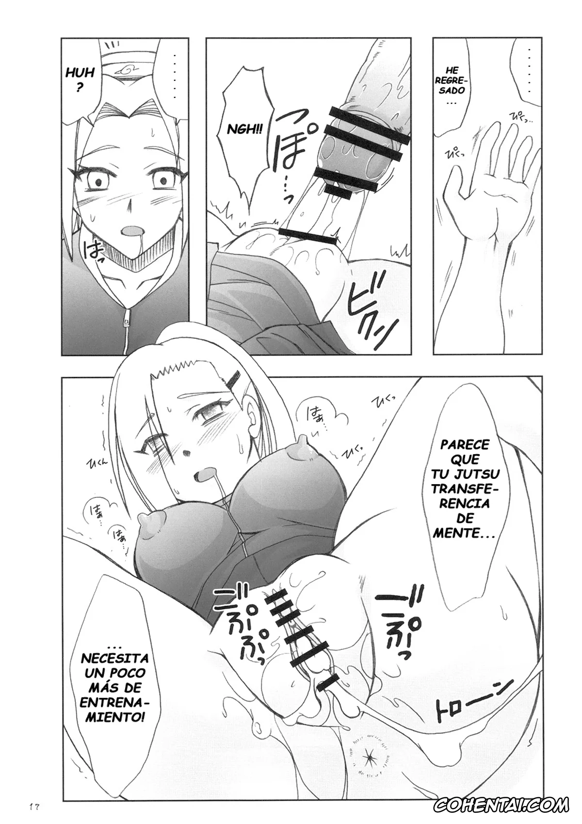 NARUTO porno, Ino Yamanaka porno, Sakura Haruno porno, Futanari Kokoro Tenshin (Naruto), pagina 17