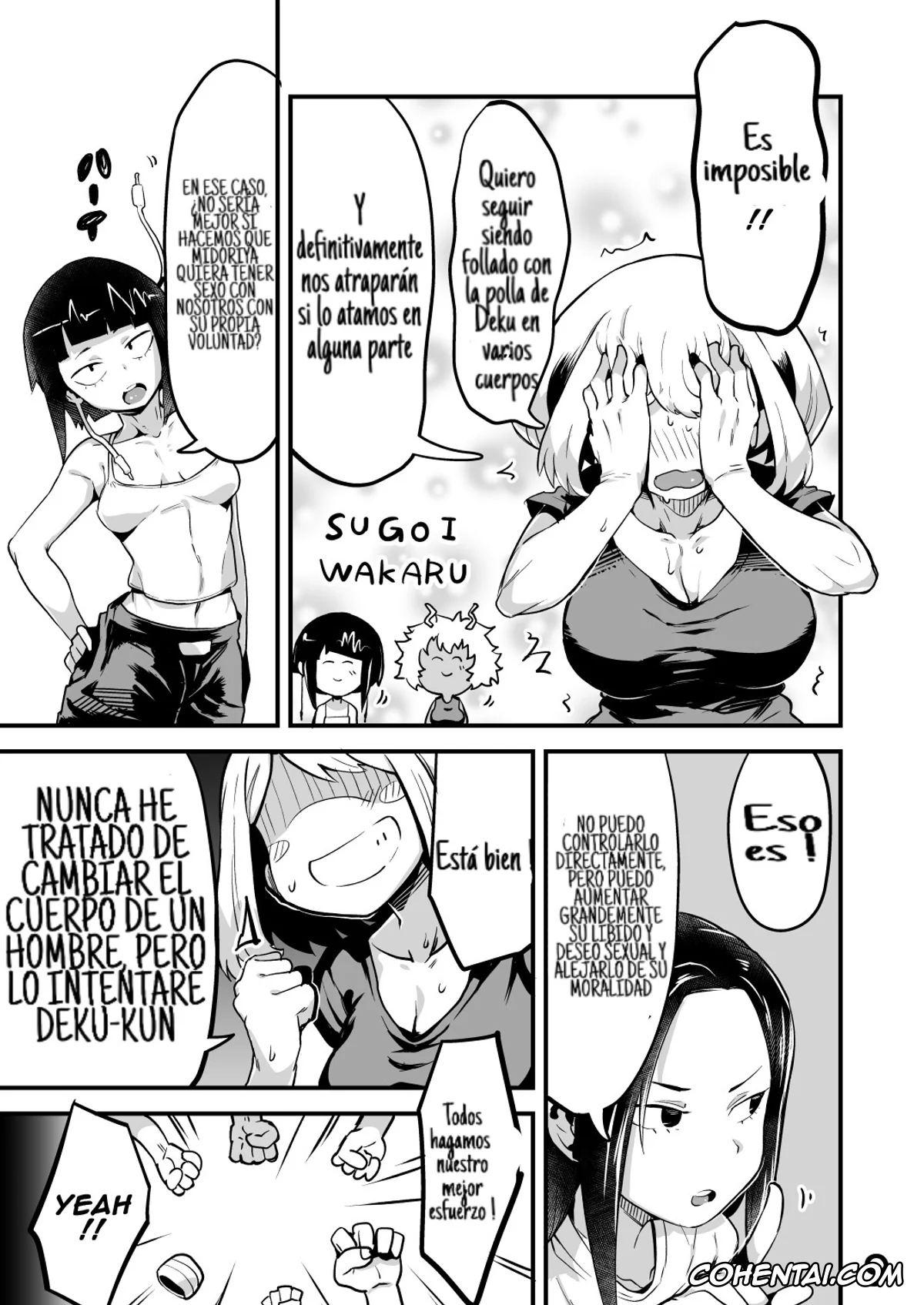 My Hero Academia | Boku No Hero Academia porno, Izuku Midoriya porno, Kyoka Jiro porno, Mina Ashido porno, Momo Yaoyorozu porno, Mount Lady porno, Nemuri Kayama porno, Ochako Uraraka porno, Tooru Hagakure porno, Tsuyu Asui porno, Boku to Nottori Villain Nakademia Vol. 2 (Boku no Hero Academia), pagina 8