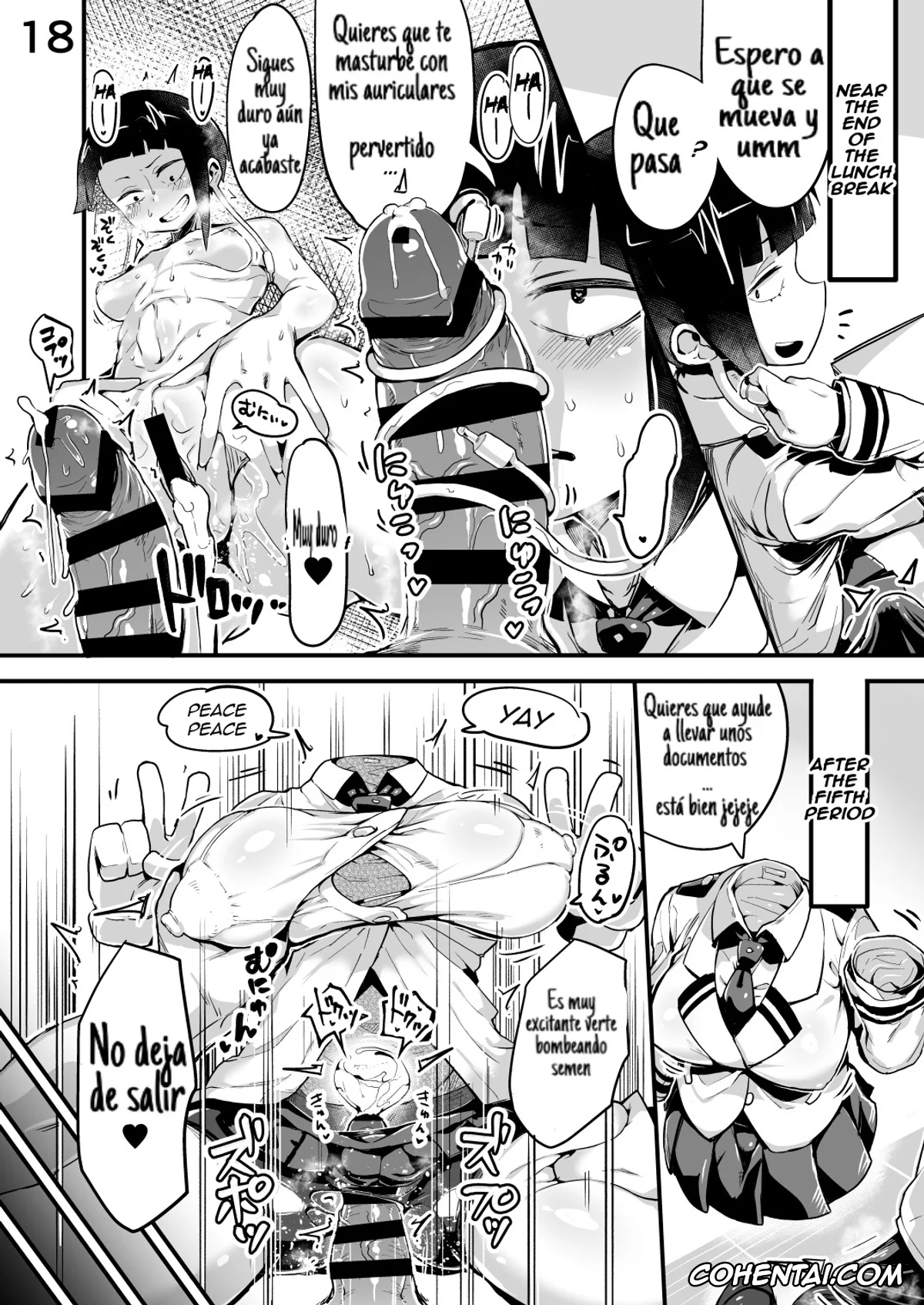 My Hero Academia | Boku No Hero Academia porno, Izuku Midoriya porno, Kyoka Jiro porno, Mina Ashido porno, Momo Yaoyorozu porno, Mount Lady porno, Nemuri Kayama porno, Ochako Uraraka porno, Tooru Hagakure porno, Tsuyu Asui porno, Boku to Nottori Villain Nakademia Vol. 2 (Boku no Hero Academia), pagina 17