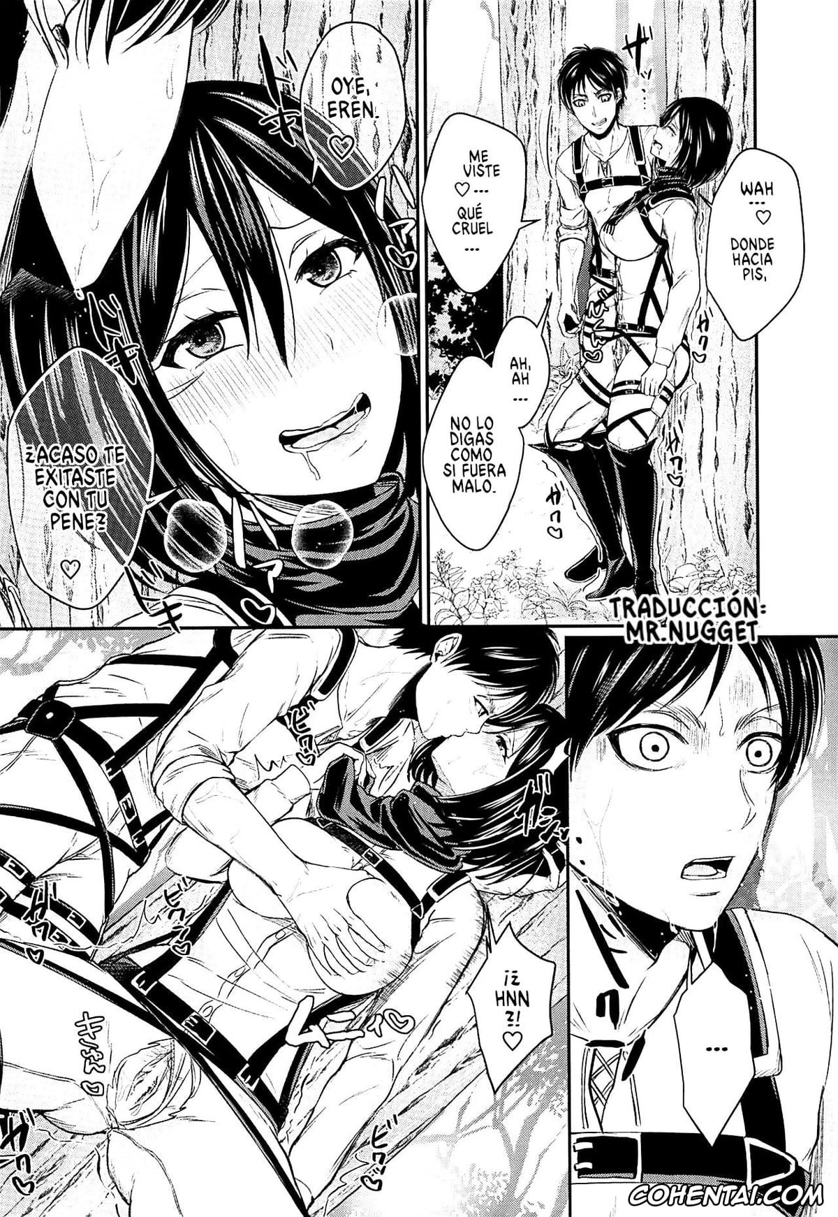 Shingeki No Kyojin | Attack On Titan xxx, Eren Jaeger xxx, Mikasa Ackerman xxx, Ano Hi no Shounen Shoujo (Shingeki no Kyojin), pagina 7