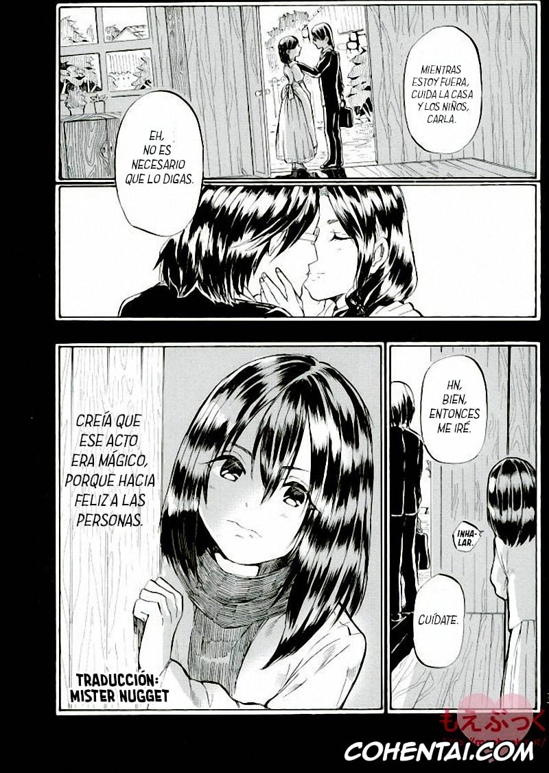 Shingeki No Kyojin | Attack On Titan porno, Eren Jaeger porno, Mikasa Ackerman porno, Muchi na Watashi ni Amai Kiss o (Shingeki no Kyojin), pagina 2