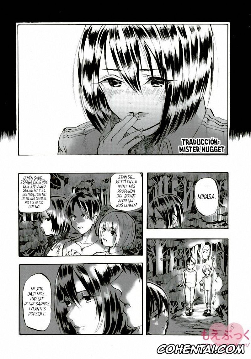 Shingeki No Kyojin | Attack On Titan porno, Eren Jaeger porno, Mikasa Ackerman porno, Muchi na Watashi ni Amai Kiss o (Shingeki no Kyojin), pagina 5