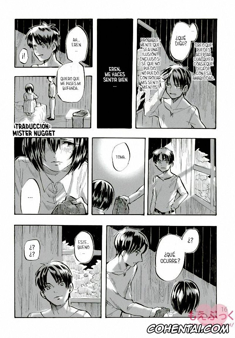 Shingeki No Kyojin | Attack On Titan hentai, Eren Jaeger hentai, Mikasa Ackerman hentai, Muchi na Watashi ni Amai Kiss o (Shingeki no Kyojin), pagina 15
