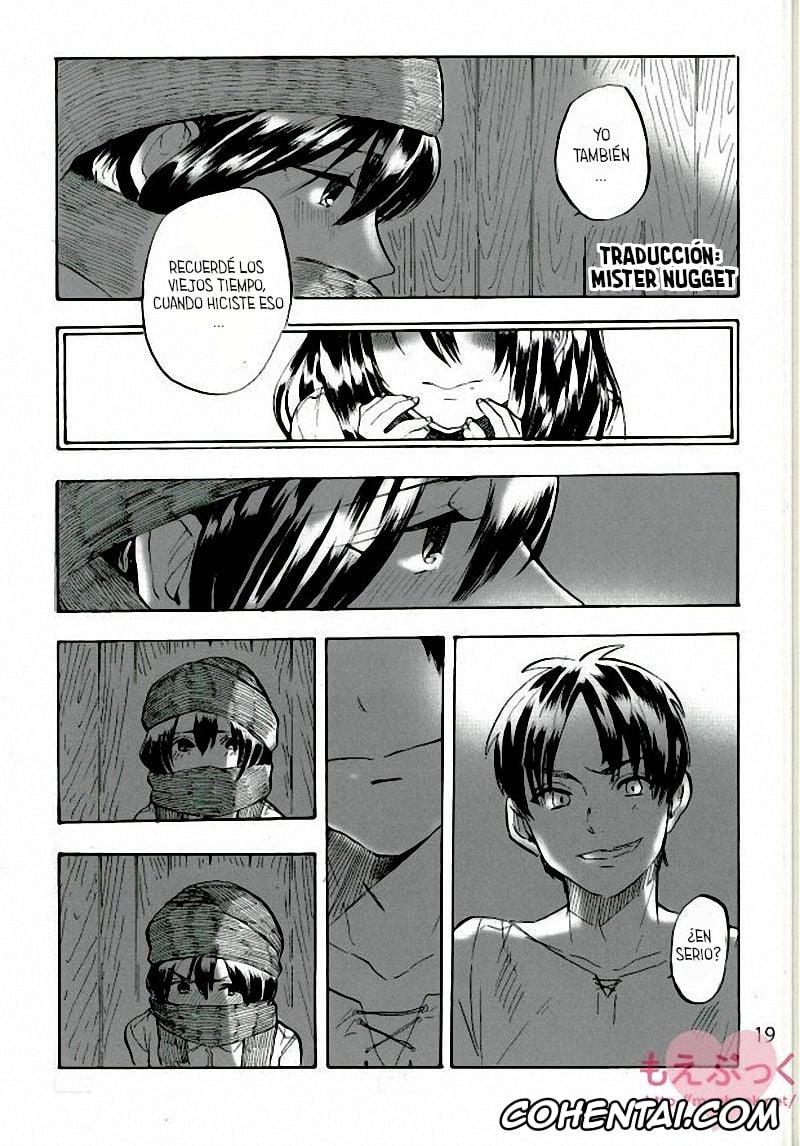 Shingeki No Kyojin | Attack On Titan hentai, Eren Jaeger hentai, Mikasa Ackerman hentai, Muchi na Watashi ni Amai Kiss o (Shingeki no Kyojin), pagina 18