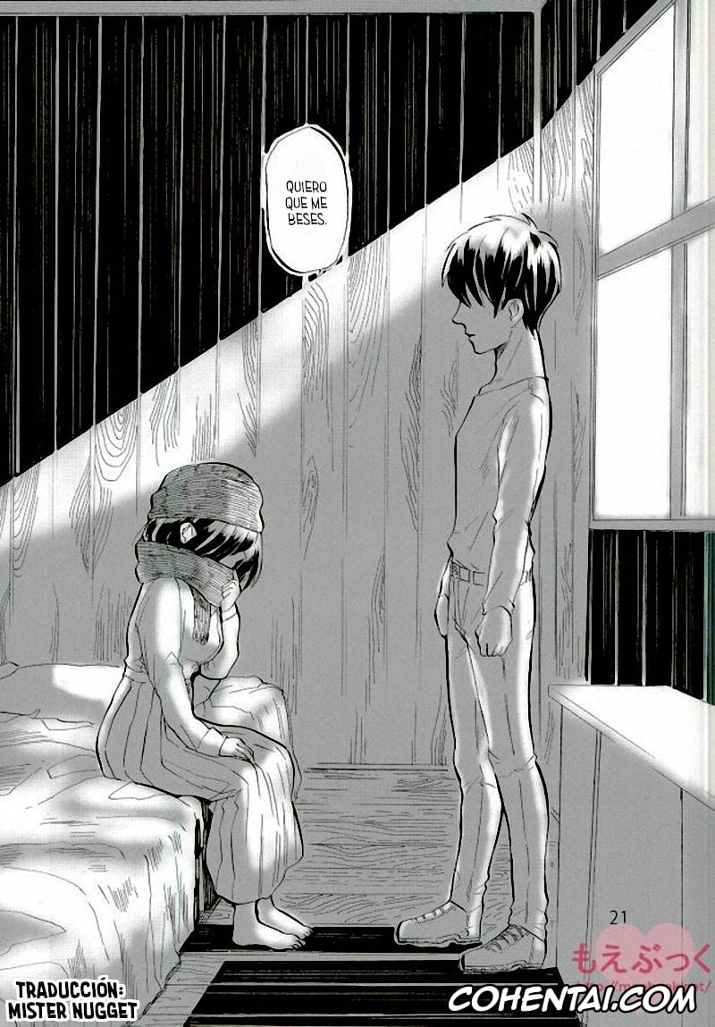 Shingeki No Kyojin | Attack On Titan porno, Eren Jaeger porno, Mikasa Ackerman porno, Muchi na Watashi ni Amai Kiss o (Shingeki no Kyojin), pagina 20