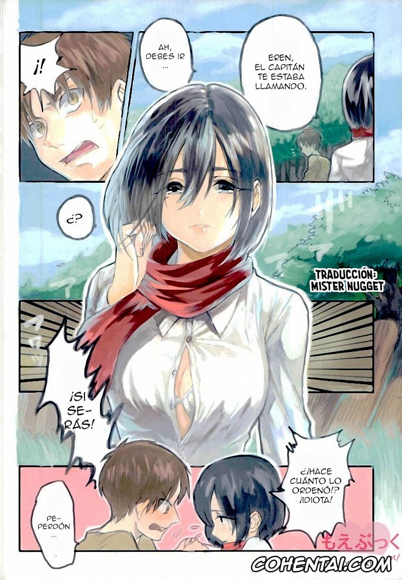 Shingeki No Kyojin | Attack On Titan xxx, Eren Jaeger xxx, Mikasa Ackerman xxx, Eren ga Mikasa ni Sukihoudai (Shingeki no Kyojin), pagina 4