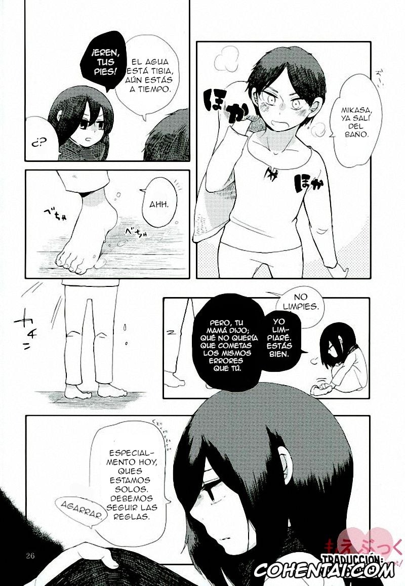 Shingeki No Kyojin | Attack On Titan porno, Eren Jaeger porno, Mikasa Ackerman porno, Eren ga Mikasa ni Sukihoudai (Shingeki no Kyojin), pagina 26