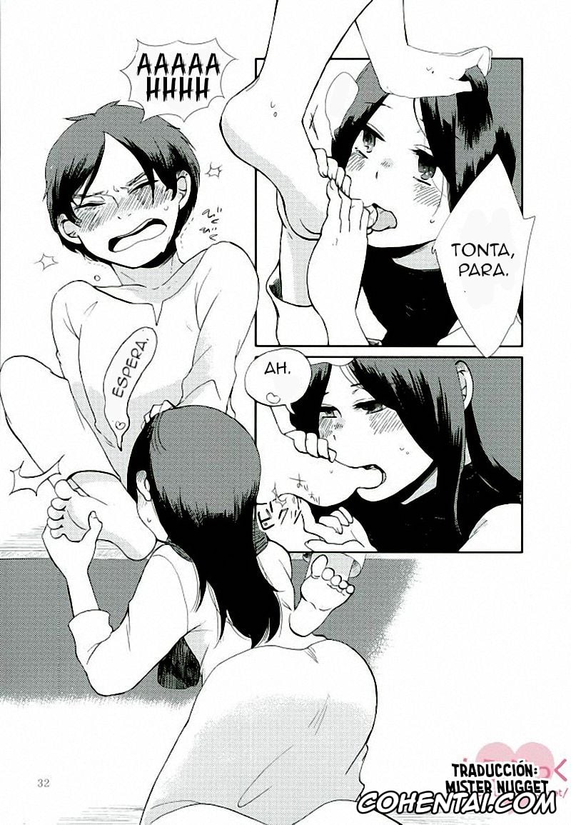 Shingeki No Kyojin | Attack On Titan porno, Eren Jaeger porno, Mikasa Ackerman porno, Eren ga Mikasa ni Sukihoudai (Shingeki no Kyojin), pagina 32