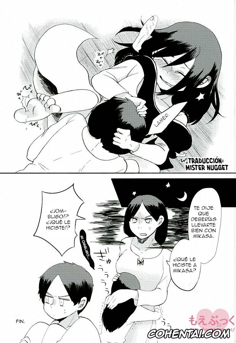 Shingeki No Kyojin | Attack On Titan porno, Eren Jaeger porno, Mikasa Ackerman porno, Eren ga Mikasa ni Sukihoudai (Shingeki no Kyojin), pagina 35