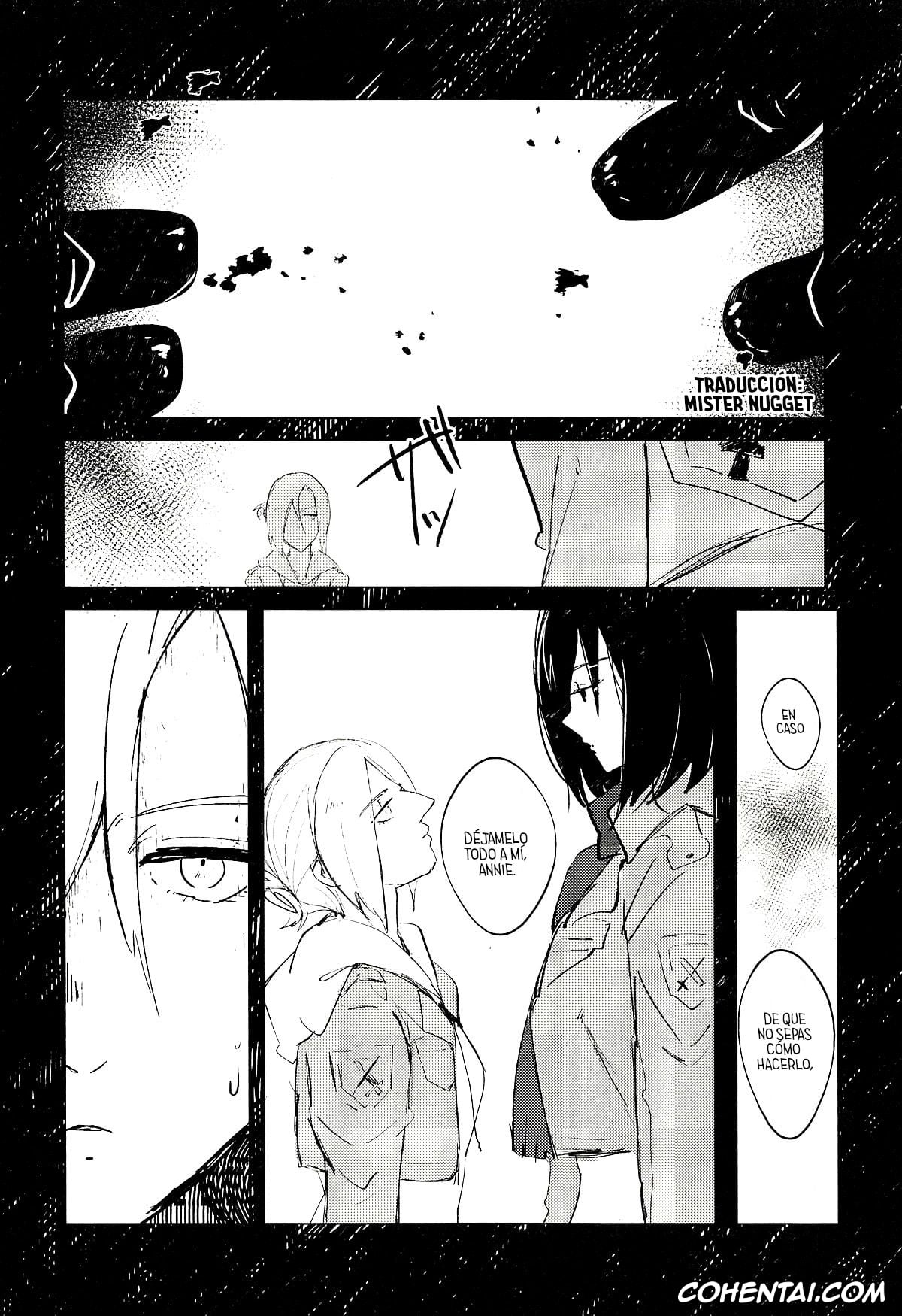 Shingeki No Kyojin | Attack On Titan xxx, Annie Leonhart xxx, Hange Zoe xxx, Mikasa Ackerman xxx, Guinea Pig (Shingeki no Kyojin), pagina 7