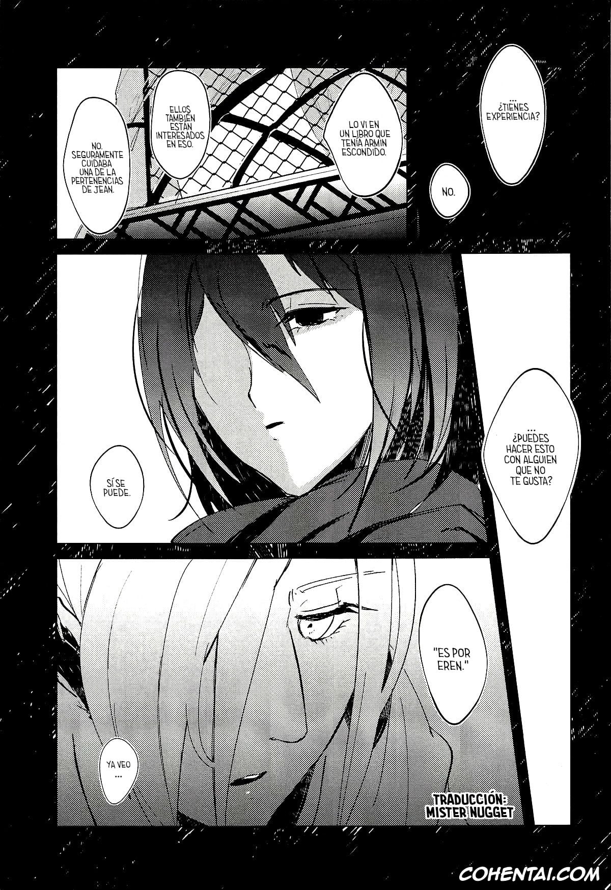 Shingeki No Kyojin | Attack On Titan porno, Annie Leonhart porno, Hange Zoe porno, Mikasa Ackerman porno, Guinea Pig (Shingeki no Kyojin), pagina 8