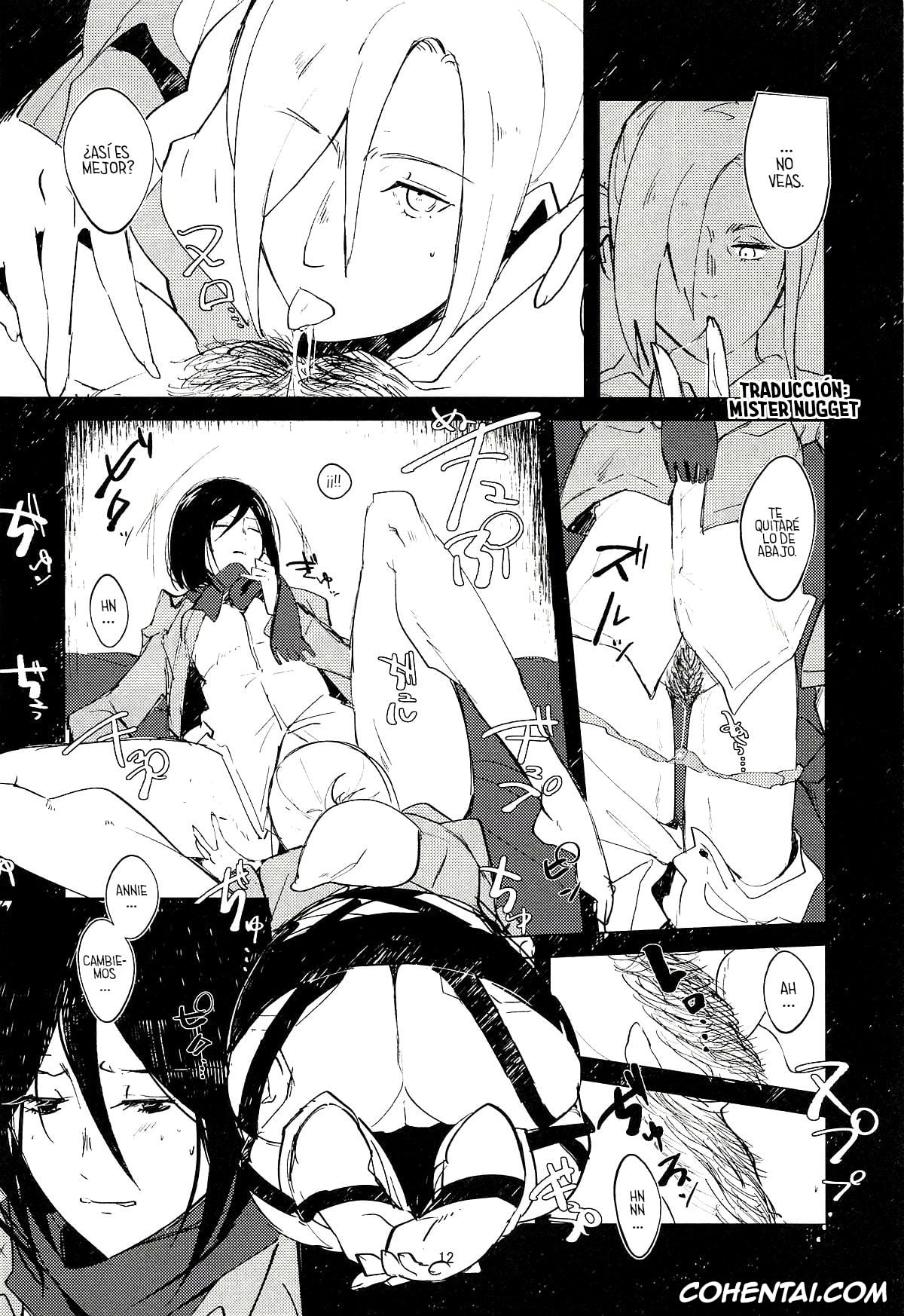 Shingeki No Kyojin | Attack On Titan porno, Annie Leonhart porno, Hange Zoe porno, Mikasa Ackerman porno, Guinea Pig (Shingeki no Kyojin), pagina 11