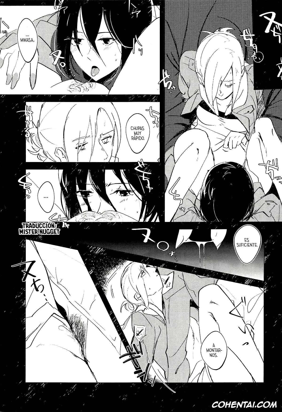 Shingeki No Kyojin | Attack On Titan hentai, Annie Leonhart hentai, Hange Zoe hentai, Mikasa Ackerman hentai, Guinea Pig (Shingeki no Kyojin), pagina 12