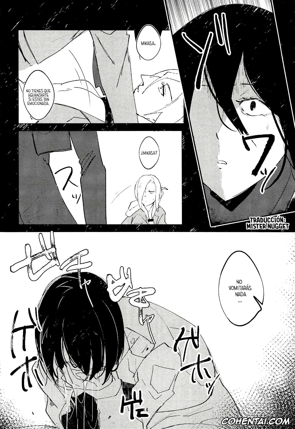 Shingeki No Kyojin | Attack On Titan xxx, Annie Leonhart xxx, Hange Zoe xxx, Mikasa Ackerman xxx, Guinea Pig (Shingeki no Kyojin), pagina 13