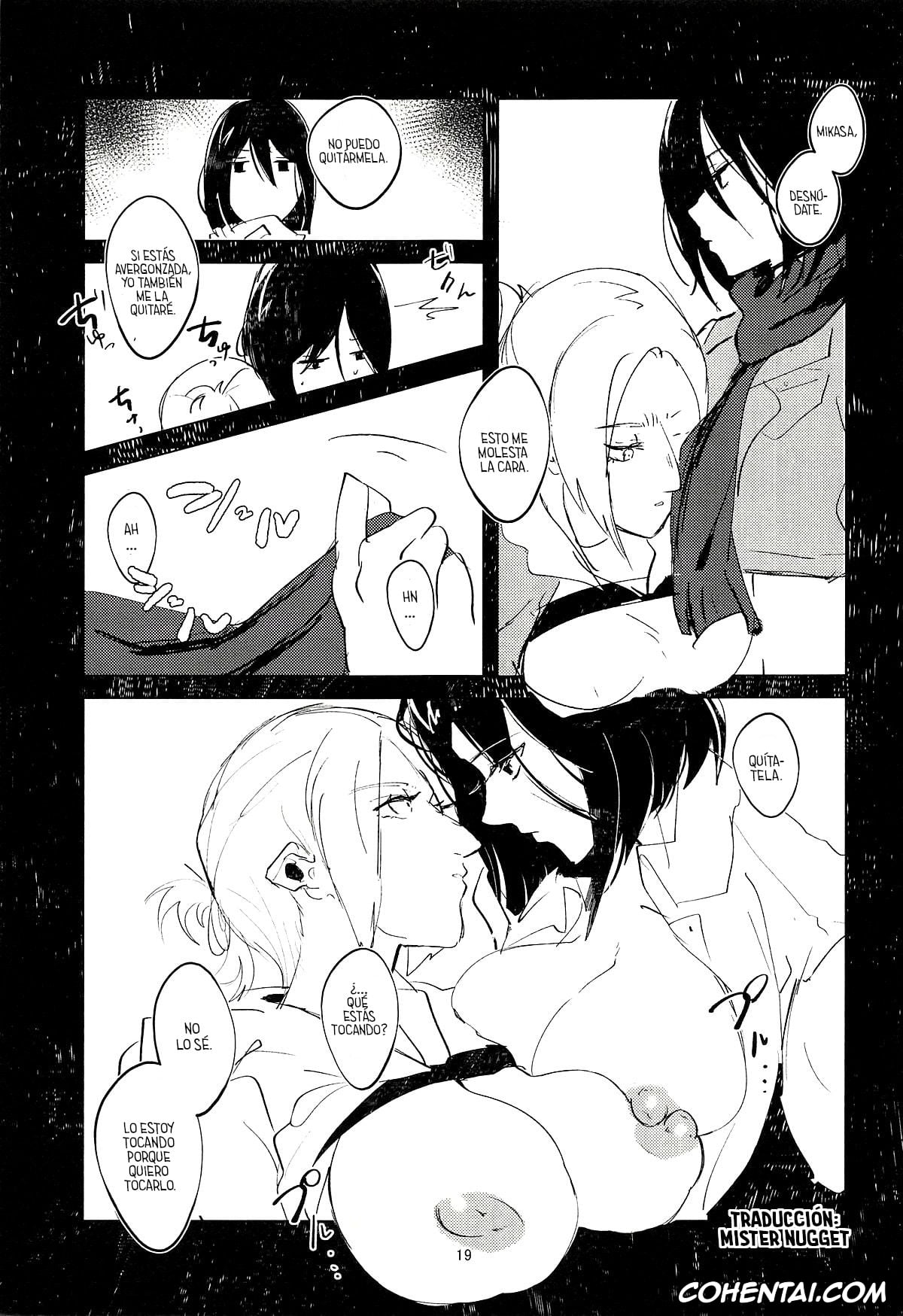 Shingeki No Kyojin | Attack On Titan hentai, Annie Leonhart hentai, Hange Zoe hentai, Mikasa Ackerman hentai, Guinea Pig (Shingeki no Kyojin), pagina 18