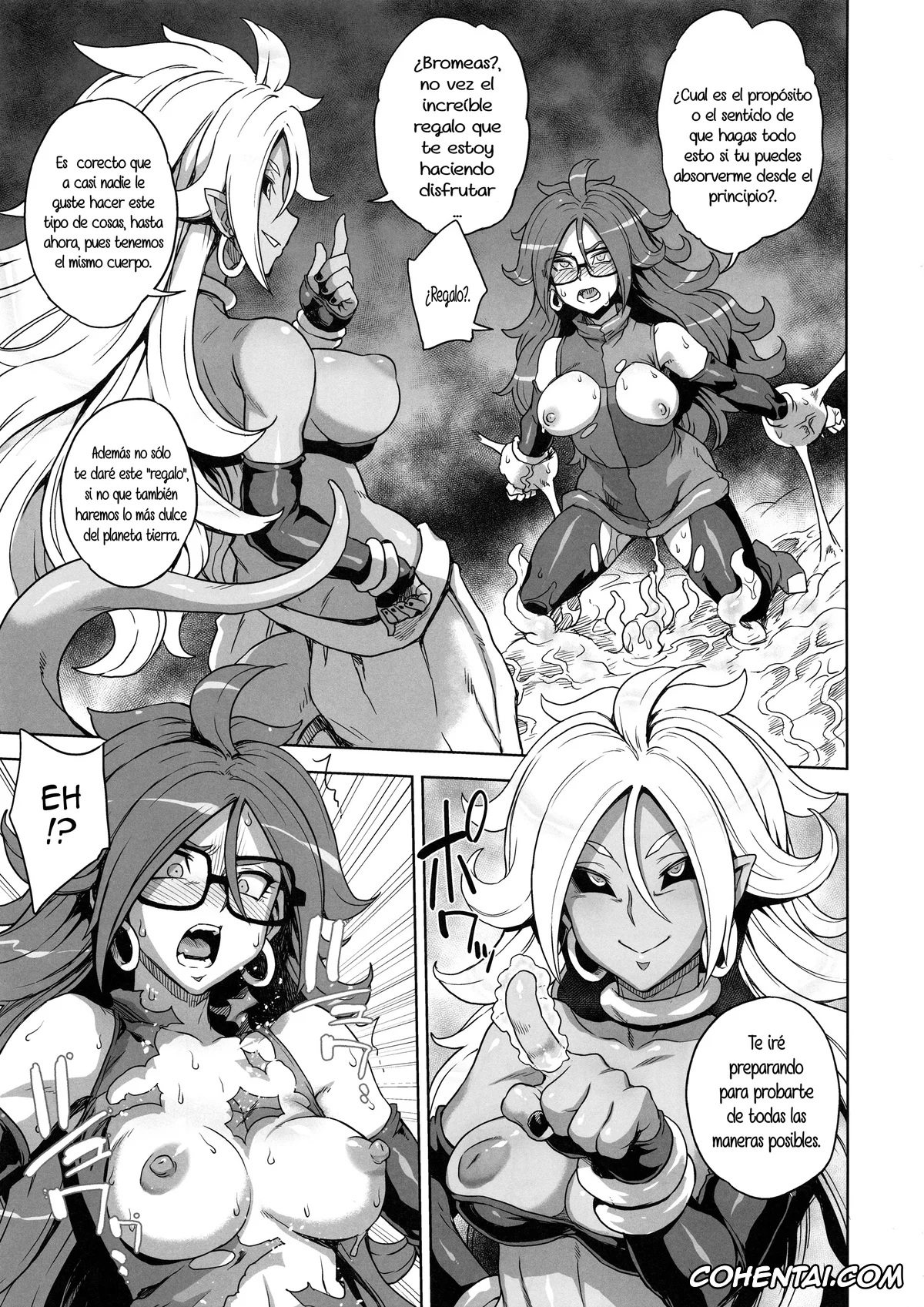 Dragon Ball Z hentai, Android 21 hentai, 21-gou Kaizou Keikaku (Dragon Ball FighterZ), pagina 12