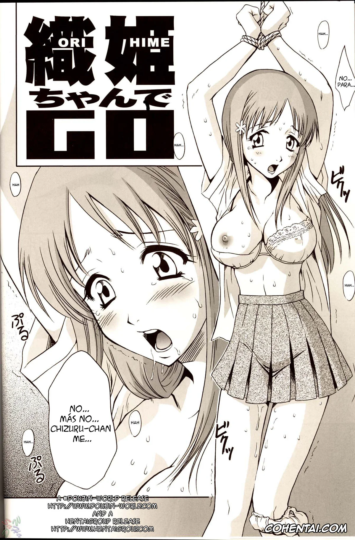 Bleach porno, Chizuru Honsho porno, Orihime Inoue porno, Orihime-chan de Go (Bleach), pagina 5