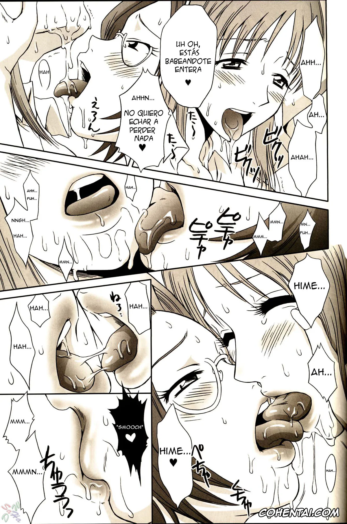 Bleach porno, Chizuru Honsho porno, Orihime Inoue porno, Orihime-chan de Go (Bleach), pagina 14