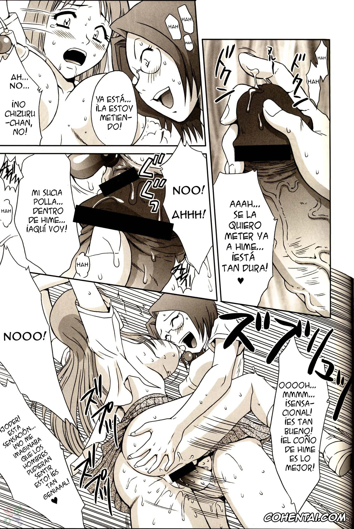 Bleach xxx, Chizuru Honsho xxx, Orihime Inoue xxx, Orihime-chan de Go (Bleach), pagina 16