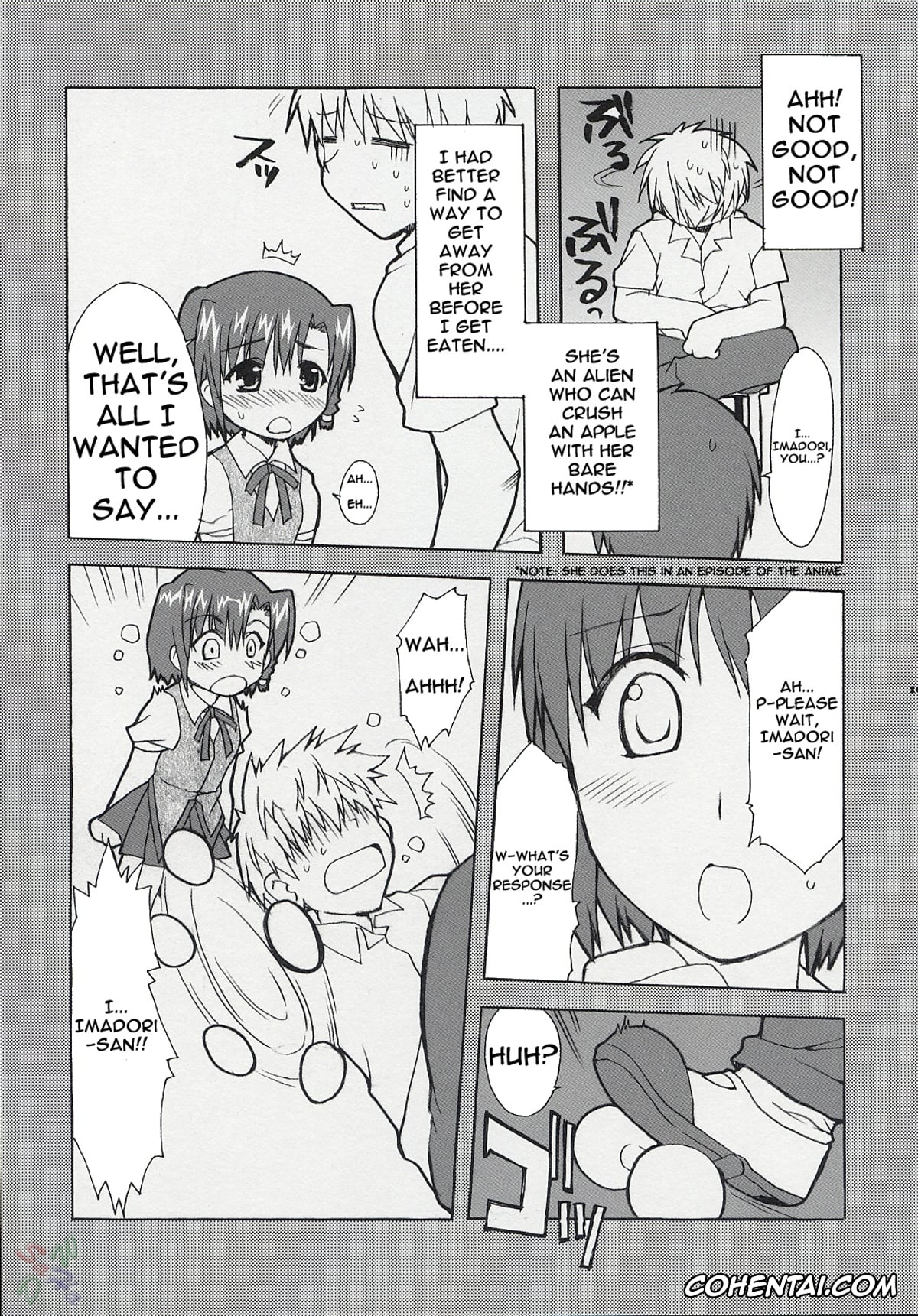 School Rumble xxx, Karen Ichijou xxx, Hatenkou Shoujo Dojibiron PINK (School Rumble), pagina 10
