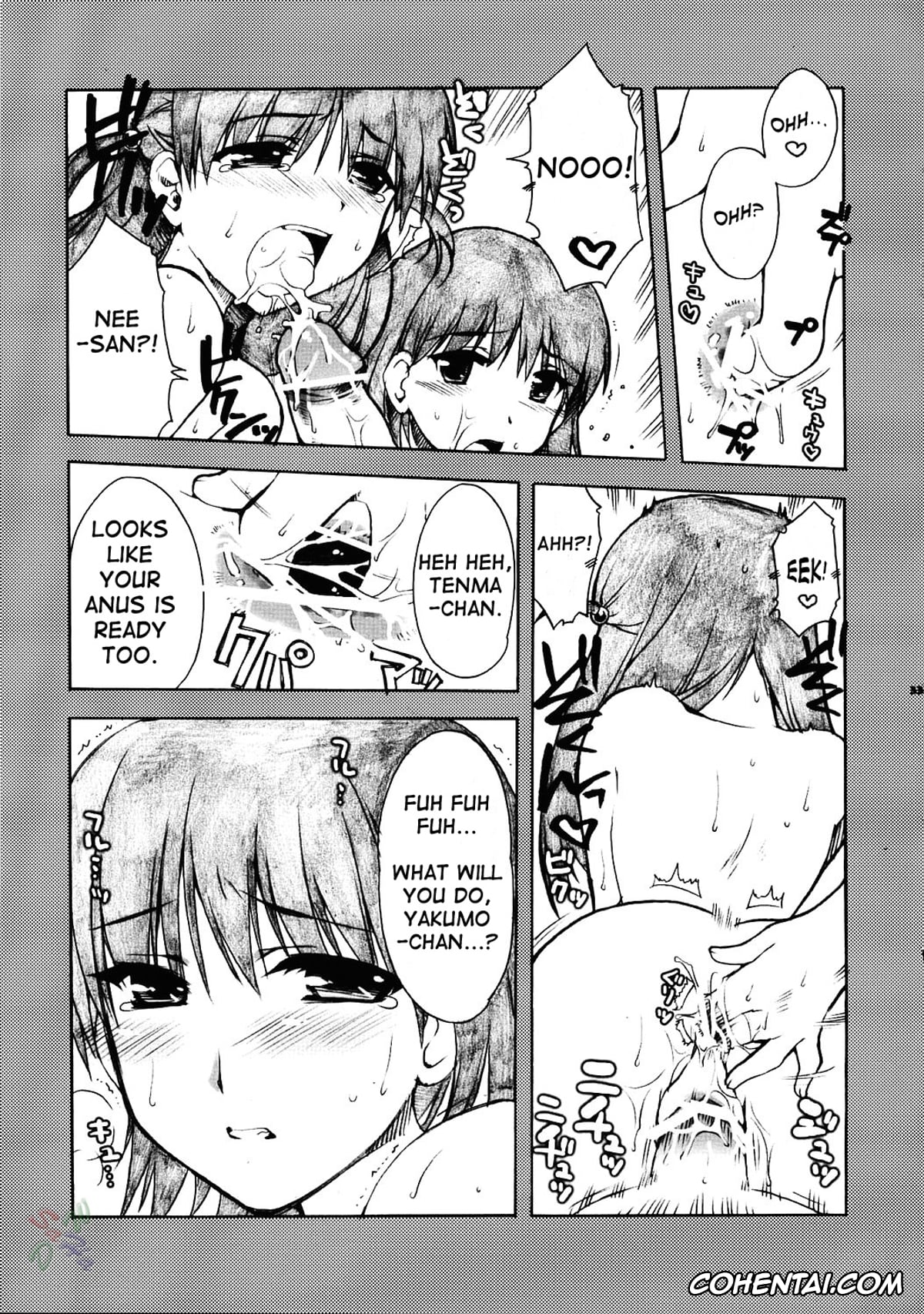 School Rumble hentai, Eri Sawachika hentai, Tenma Tsukamoto hentai, Undoukai (School Rumble), pagina 33