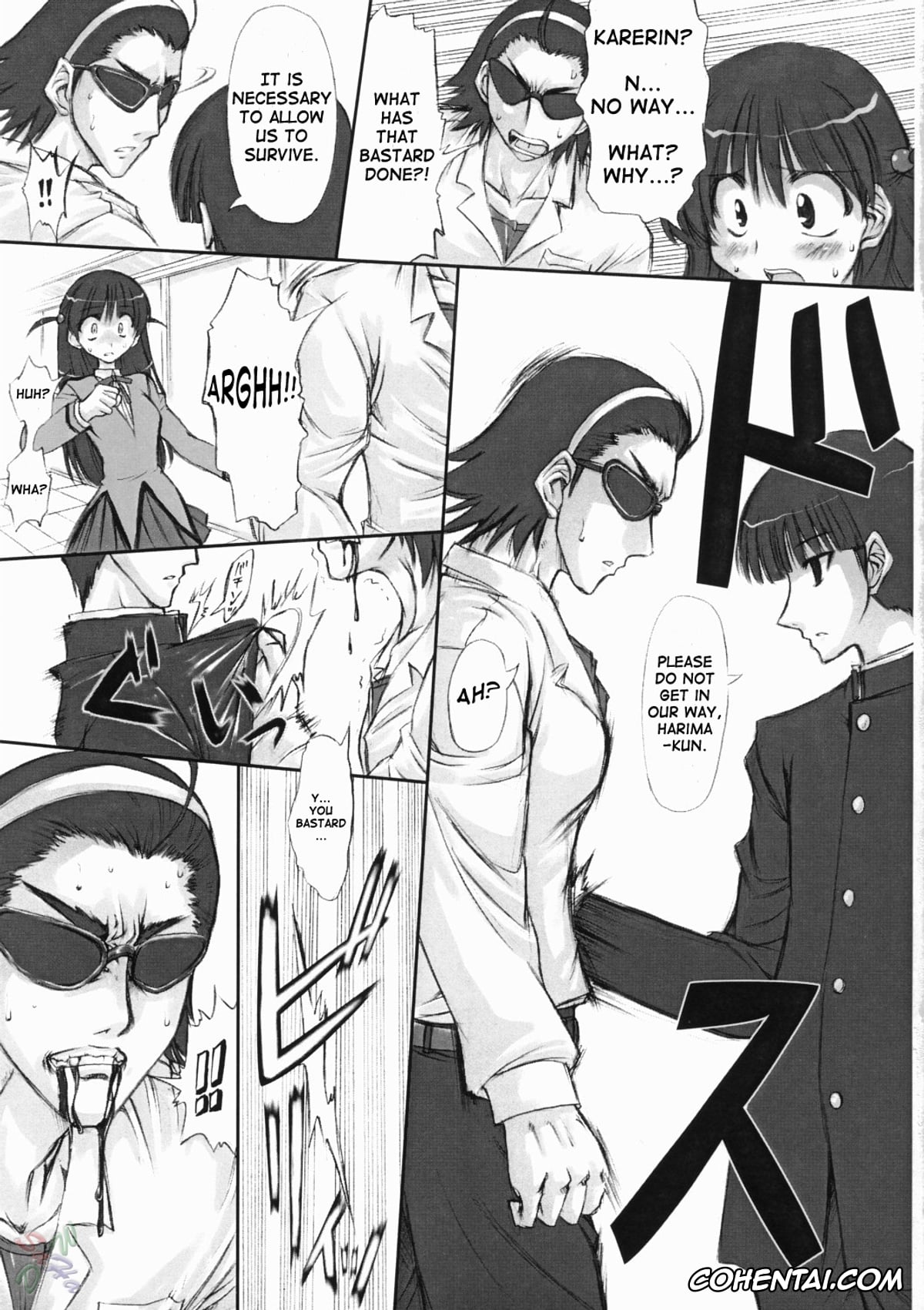 School Rumble porno, Eri Sawachika porno, Mikoto Suou porno, Tenma Tsukamoto porno, Youshoku (School Rumble), pagina 11