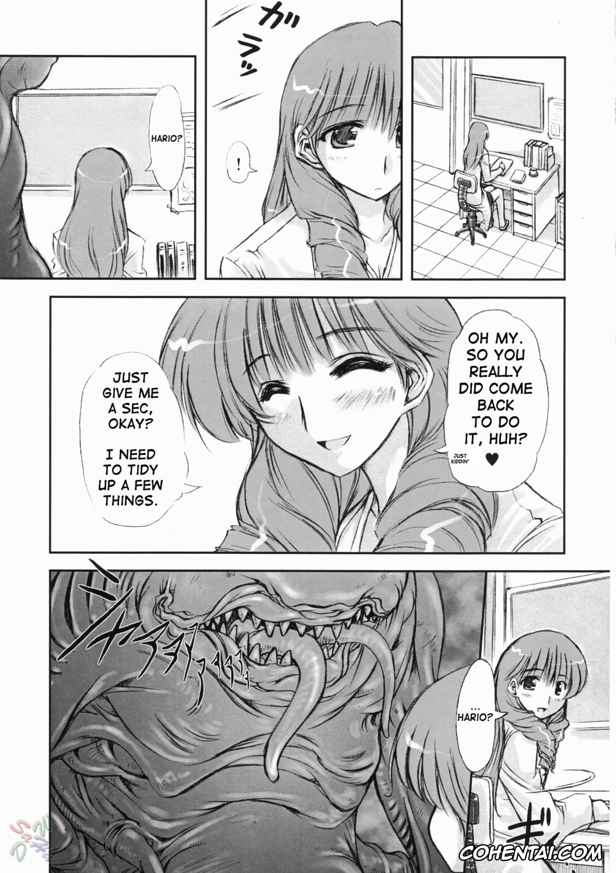 School Rumble xxx, Eri Sawachika xxx, Mikoto Suou xxx, Tenma Tsukamoto xxx, Youshoku (School Rumble), pagina 19