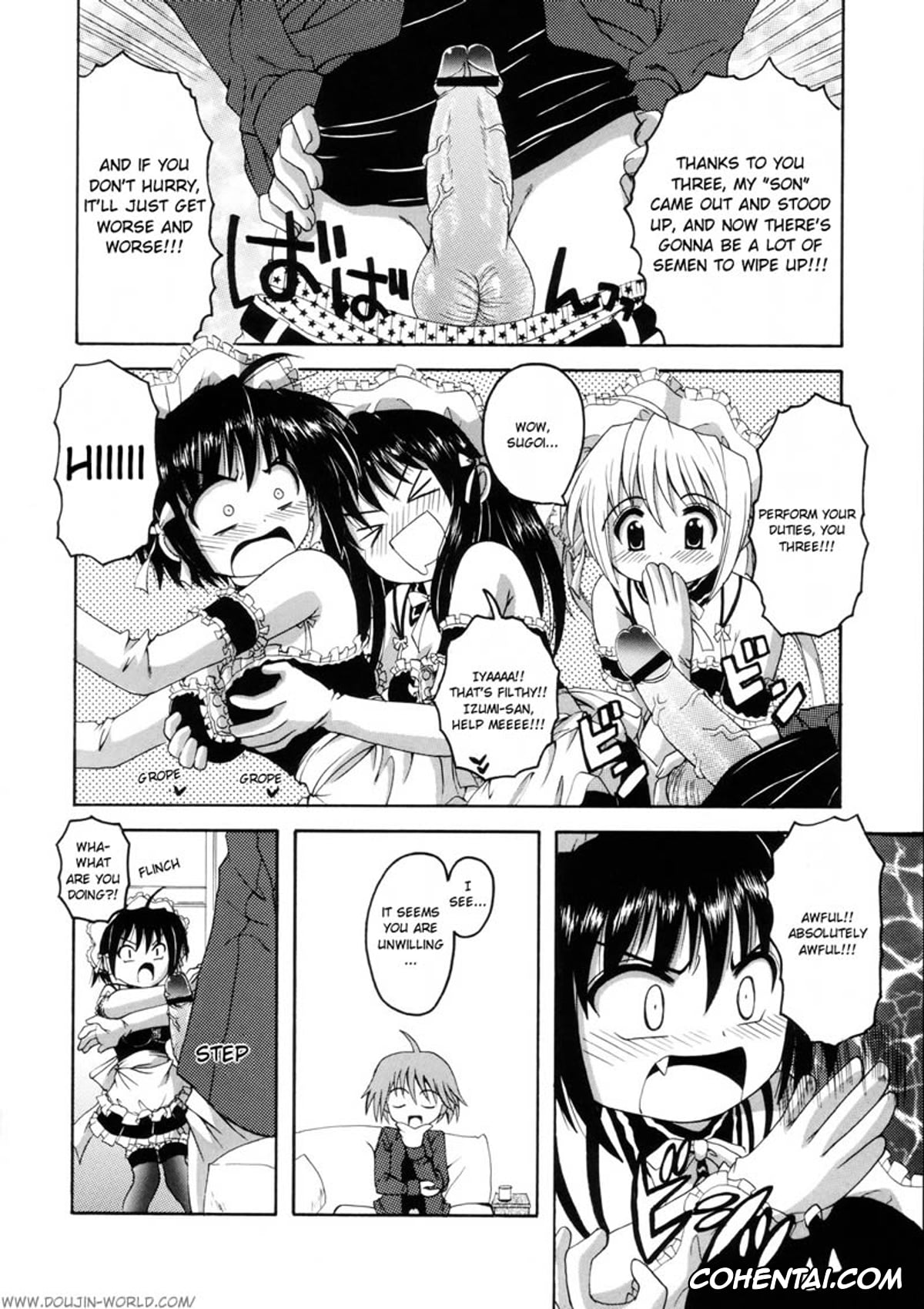 He Is My Master | Kore Ga Watashi No Goshujin-sama porno, Anna Kurauchi porno, Izumi Sawatari porno, Mitsuki Sawatari porno, Kore ga Ore-sama no Maid-tachi (Kore ga Watashi no Goshujin-sama), pagina 5