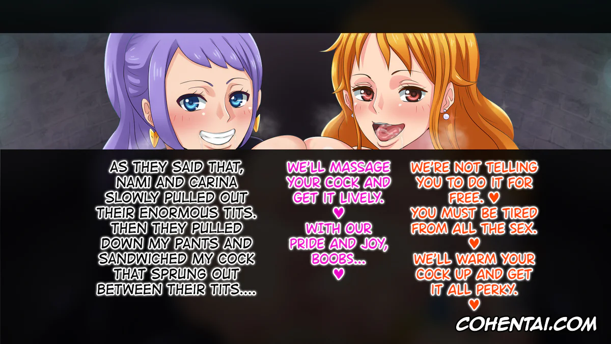 One Piece hentai, Baccarat hentai, Carina hentai, Nami hentai, Nico Robin hentai, Bakunyuu Bitch na Onna Kaizoku-tachi ni Tanetsuke Segamarete ~Gold~ (One Piece), pagina 114