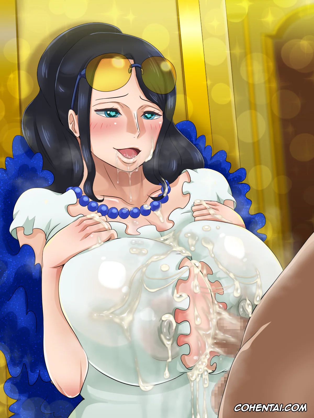 One Piece porno, Baccarat porno, Carina porno, Nami porno, Nico Robin porno, Bakunyuu Bitch na Onna Kaizoku-tachi ni Tanetsuke Segamarete ~Gold~ (One Piece), pagina 350