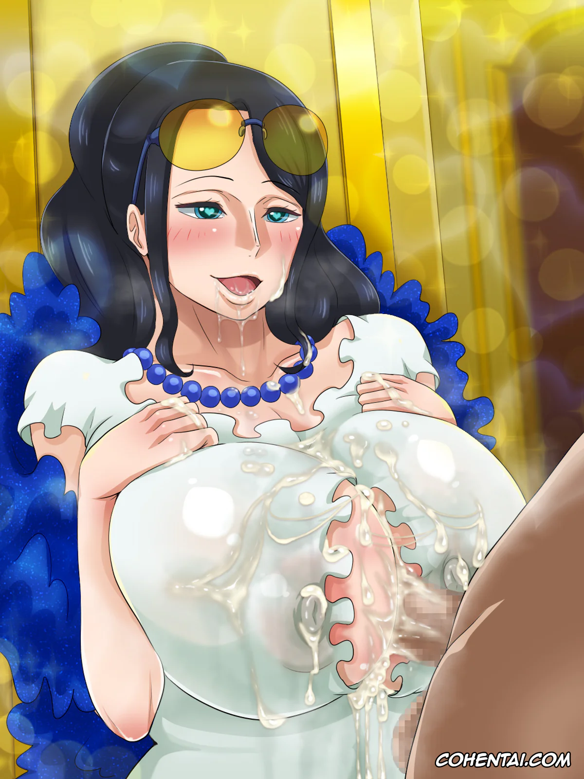 One Piece hentai, Baccarat hentai, Carina hentai, Nami hentai, Nico Robin hentai, Bakunyuu Bitch na Onna Kaizoku-tachi ni Tanetsuke Segamarete ~Gold~ (One Piece), pagina 351