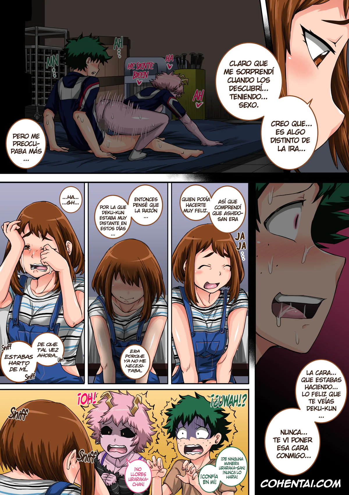 My Hero Academia | Boku No Hero Academia porno, Izuku Midoriya porno, Mina Ashido porno, Ochako Uraraka porno, Boku no Harem Academia 05 wa: «Harem no Hajimari» (Boku no Hero Academia), pagina 5