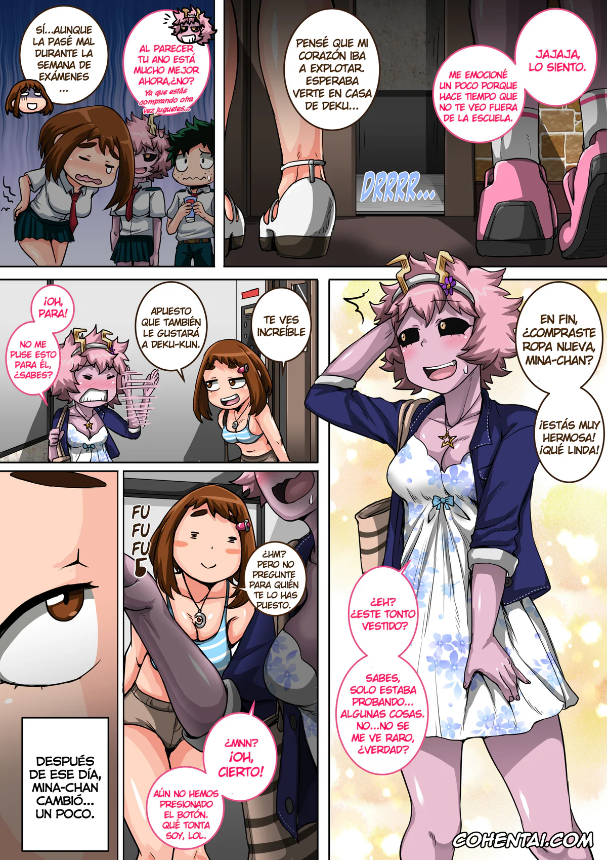 My Hero Academia | Boku No Hero Academia porno, Izuku Midoriya porno, Mina Ashido porno, Ochako Uraraka porno, Boku no Harem Academia 05 wa: «Harem no Hajimari» (Boku no Hero Academia), pagina 59
