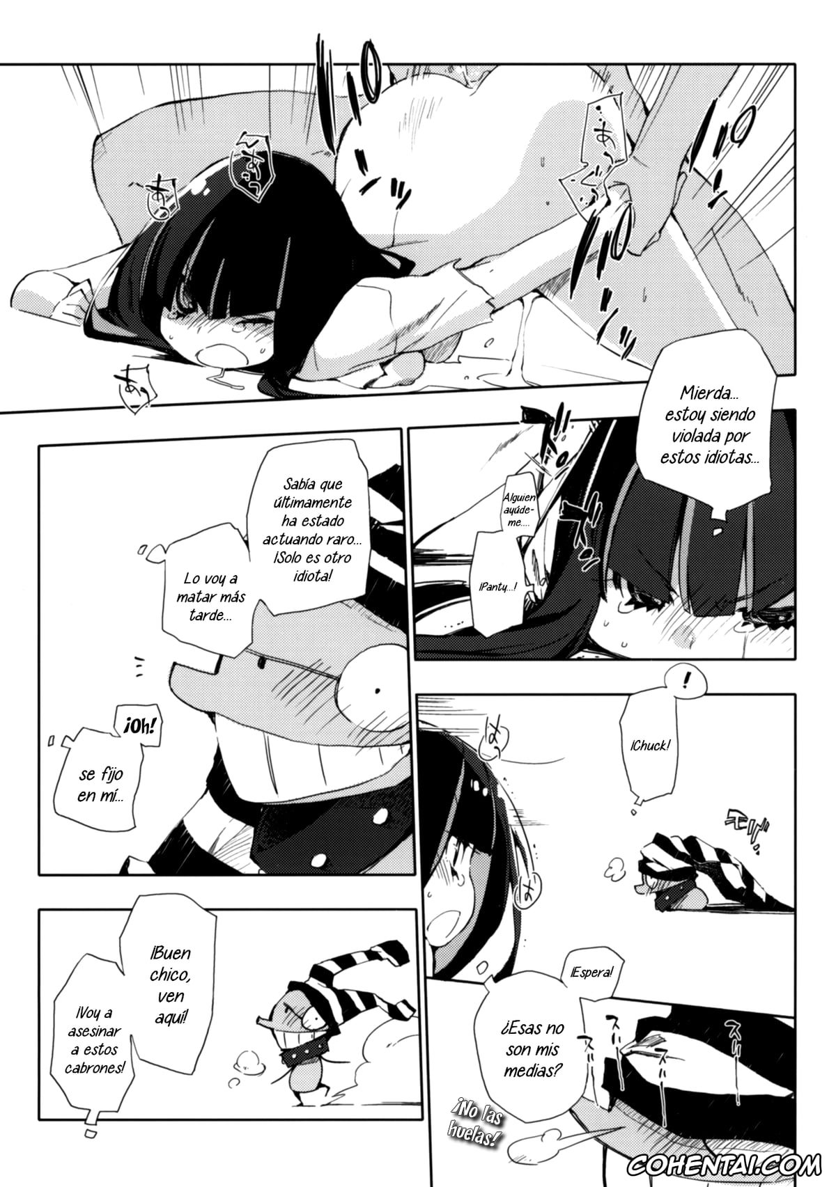 Panty & Stocking with Garterbelt xxx, Stocking Anarchy xxx, ¿inmoral unmoral? (Panty & Stocking with Garterbelt), pagina 16
