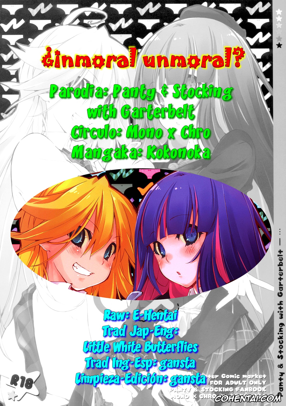 Panty & Stocking with Garterbelt porno, Stocking Anarchy porno, ¿inmoral unmoral? (Panty & Stocking with Garterbelt), pagina 26