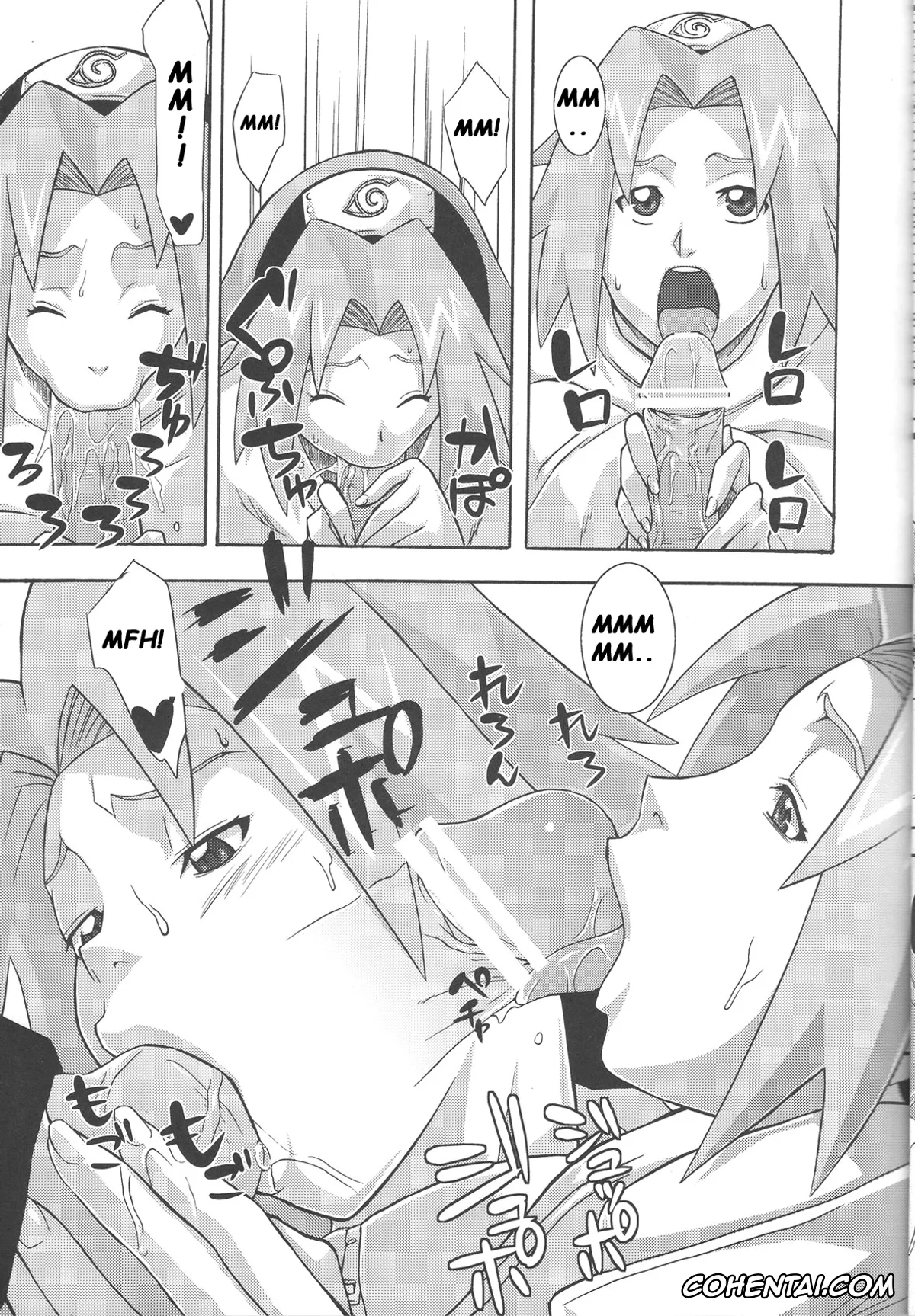 NARUTO hentai, Hinata Hyuga hentai, Naruto Uzumaki hentai, Sakura Haruno hentai, Yokubari Saboten (Naruto), pagina 6