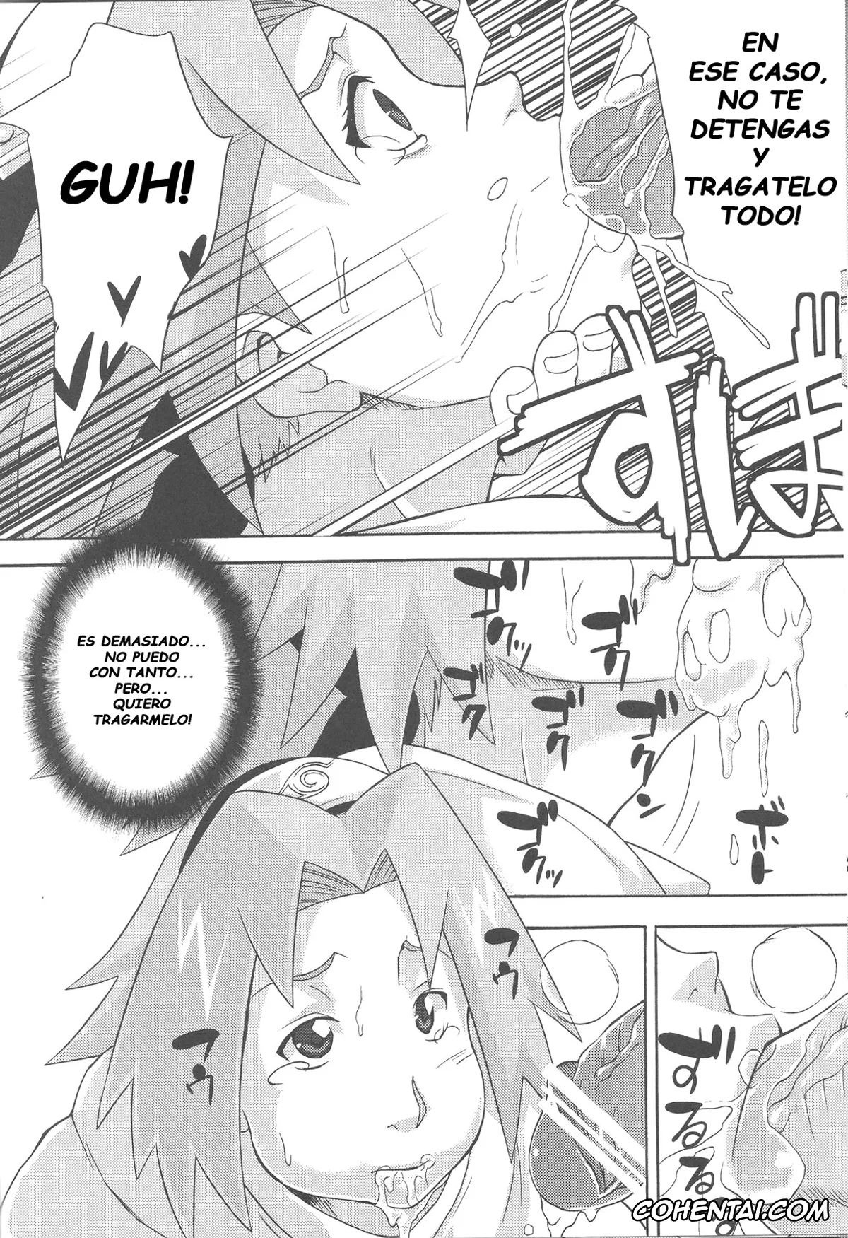 NARUTO hentai, Hinata Hyuga hentai, Naruto Uzumaki hentai, Sakura Haruno hentai, Yokubari Saboten (Naruto), pagina 9