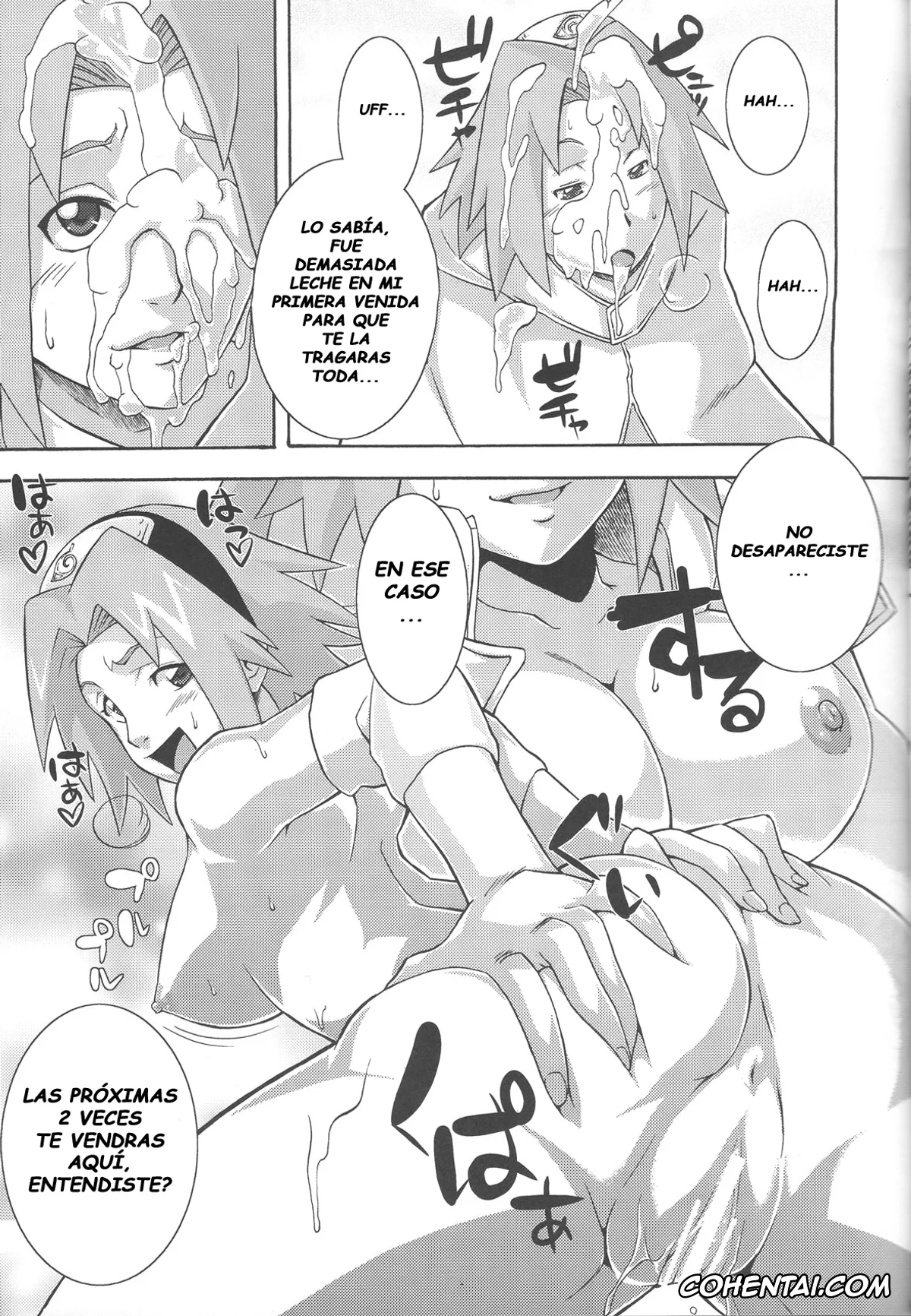 NARUTO xxx, Hinata Hyuga xxx, Naruto Uzumaki xxx, Sakura Haruno xxx, Yokubari Saboten (Naruto), pagina 10
