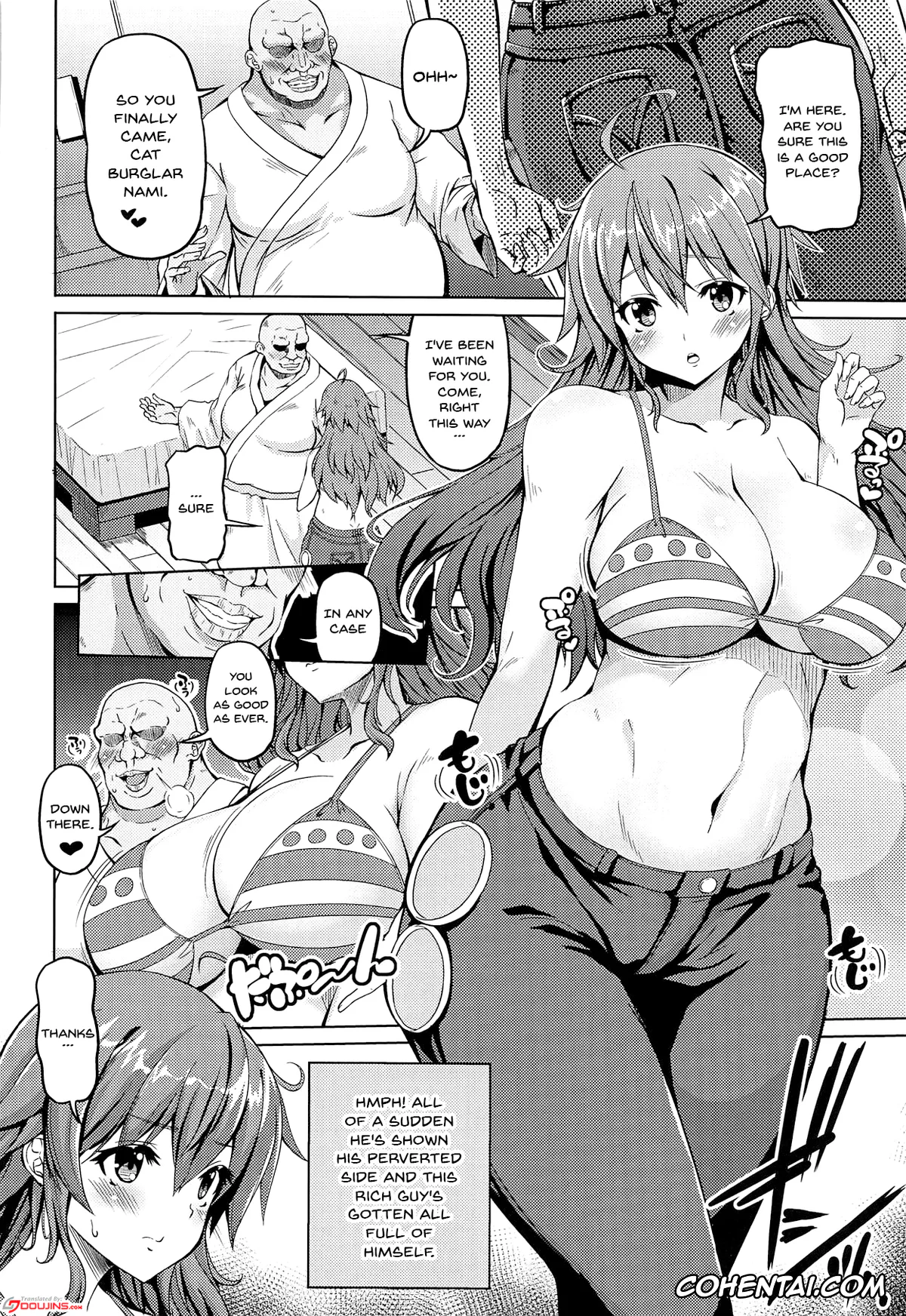 One Piece hentai, Nami hentai, Kaizoku Kyonyuu 3 (One Piece), pagina 3