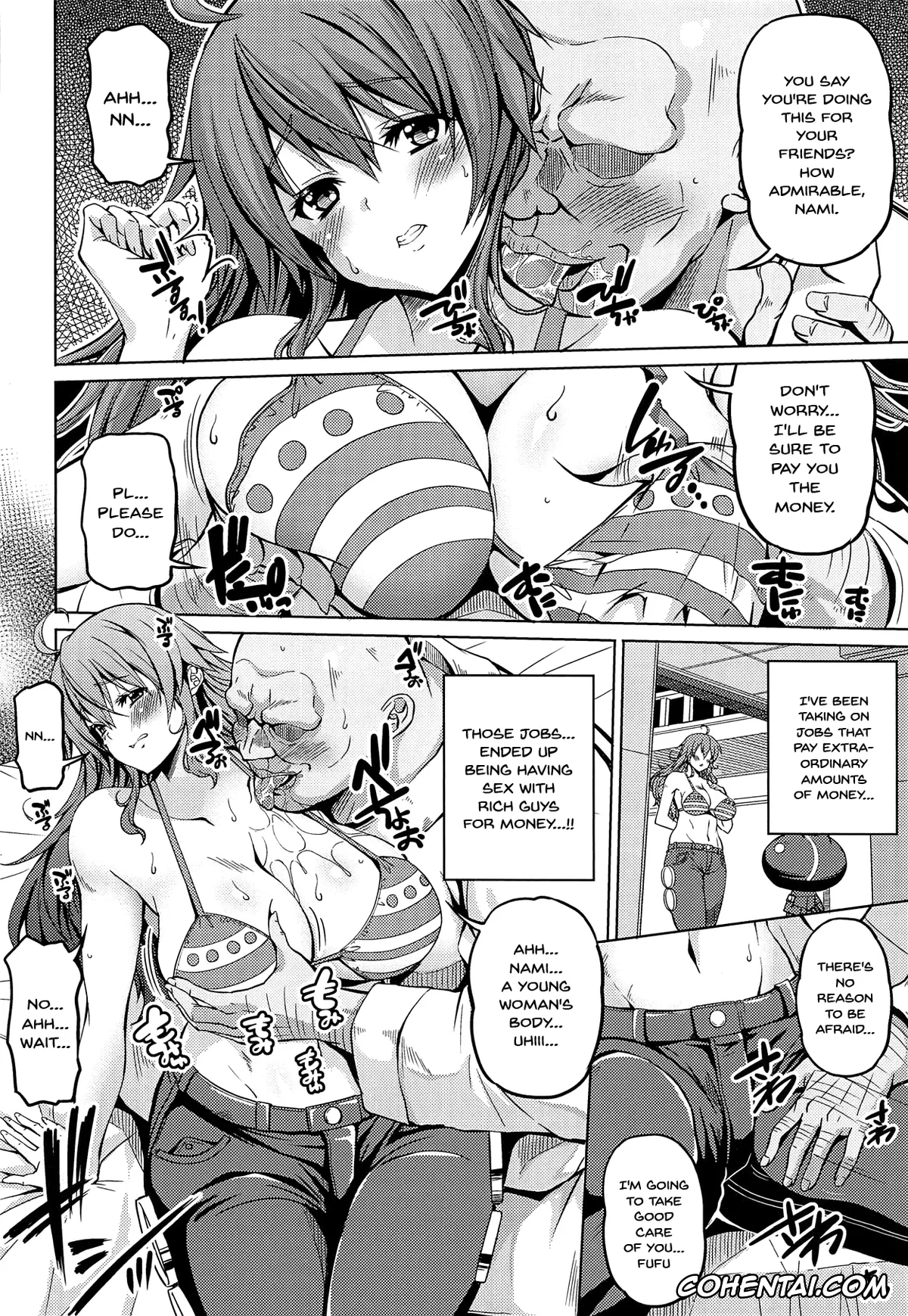 One Piece porno, Nami porno, Kaizoku Kyonyuu 3 (One Piece), pagina 5