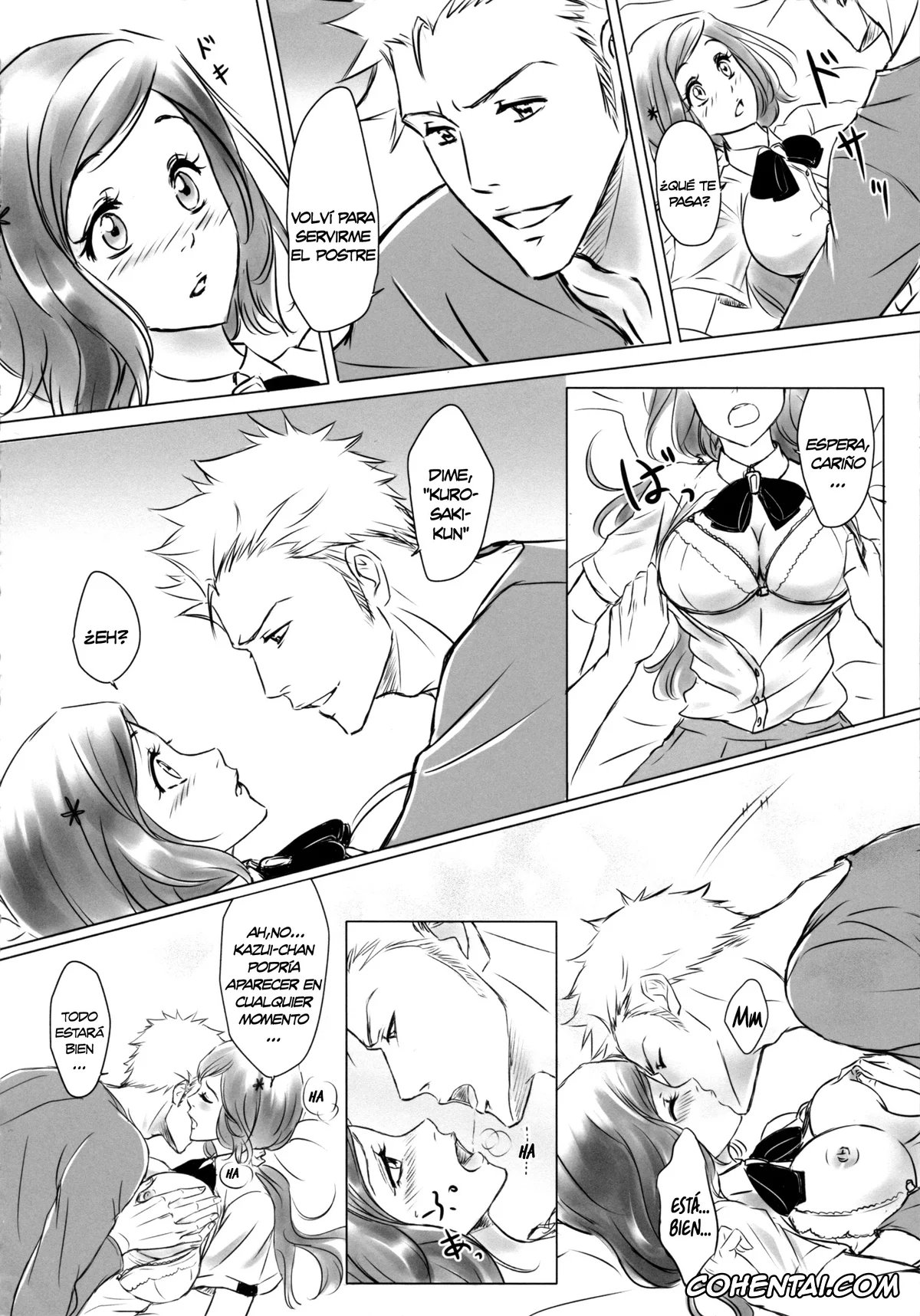 Bleach porno, Ichigo Kurosaki porno, Orihime Inoue porno, EVER AFTER (Bleach), pagina 8