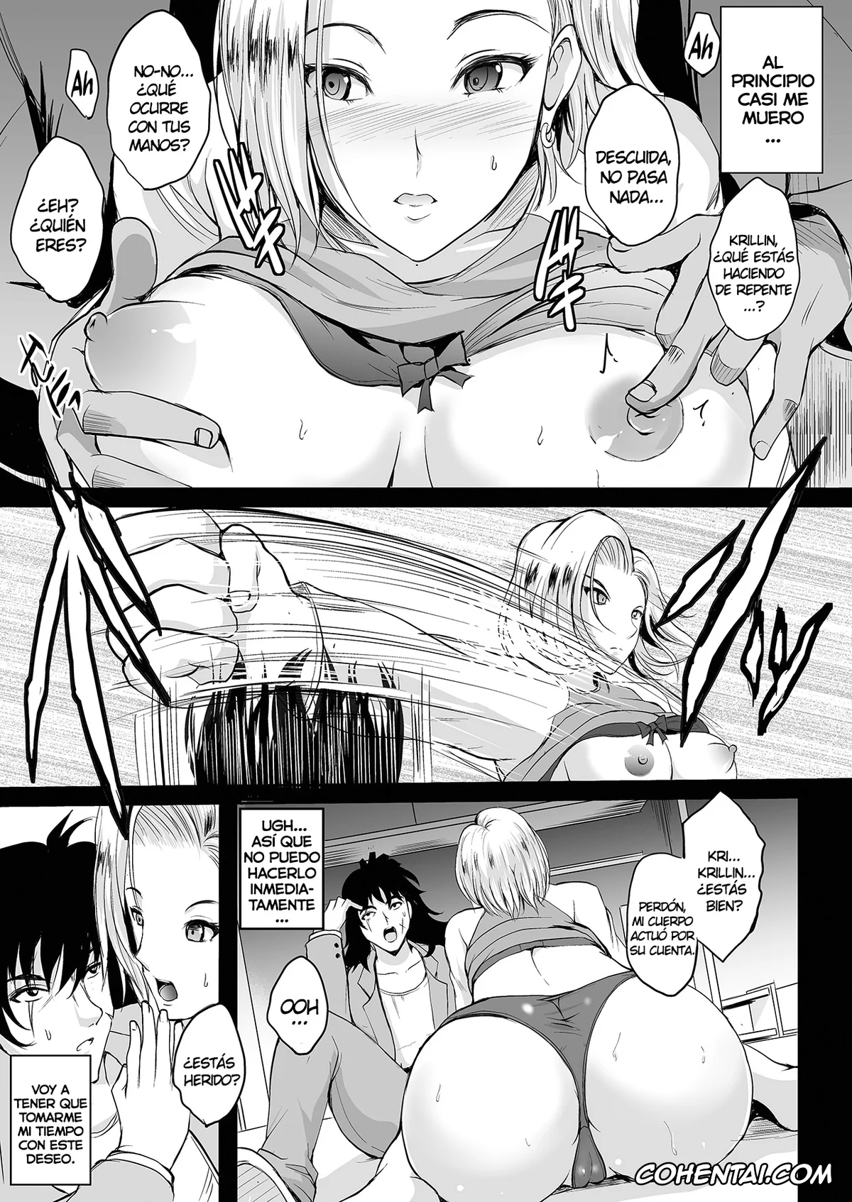 Dragon Ball Z hentai, Android 18 hentai, Krillin hentai, Yamcha hentai, any wish any hope (Dragon Ball Z), pagina 6